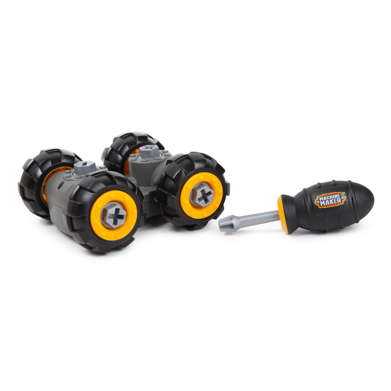 Конструктор Machine Maker Колесный погрузчик 10 дет. - фото 4