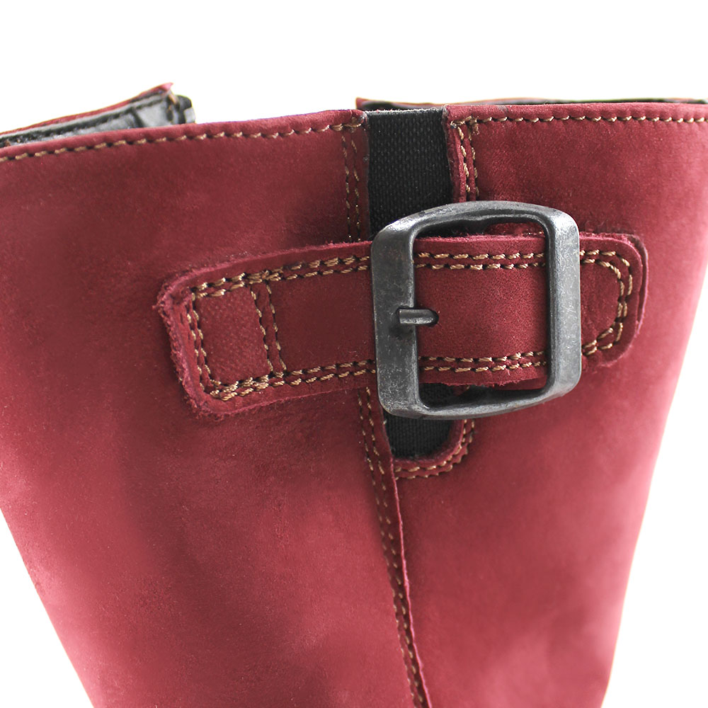 Сапоги BEST.A 275/22-СВ BEST.A Сапоги для девочки,бордовый нубук - фото 4