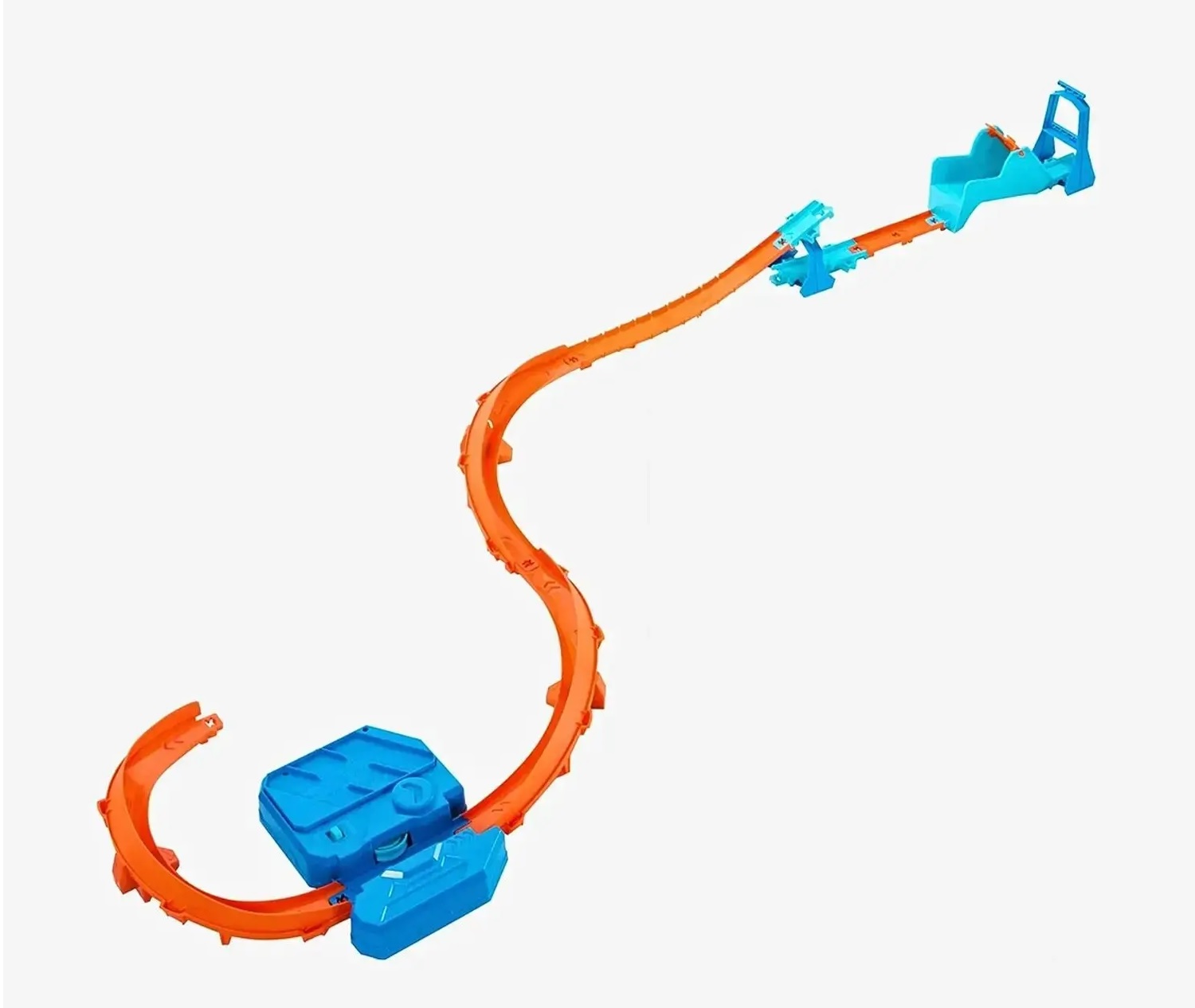Трек Hot Wheels с трамплином и приводом 3 в 1 JDB49 - фото 11