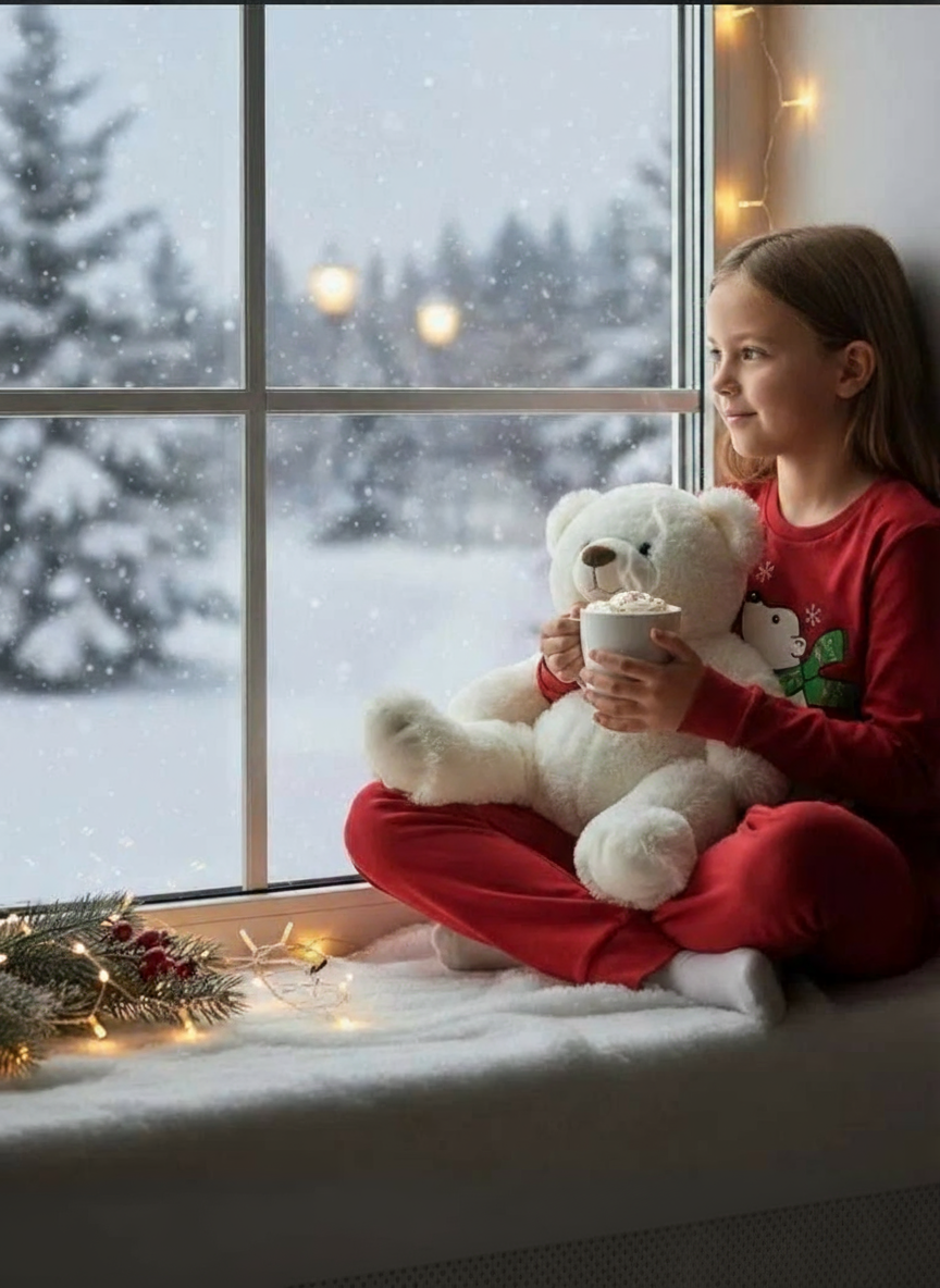 Пижама ULTRA ПЖ-1818-Ул красный медведь - фото 2