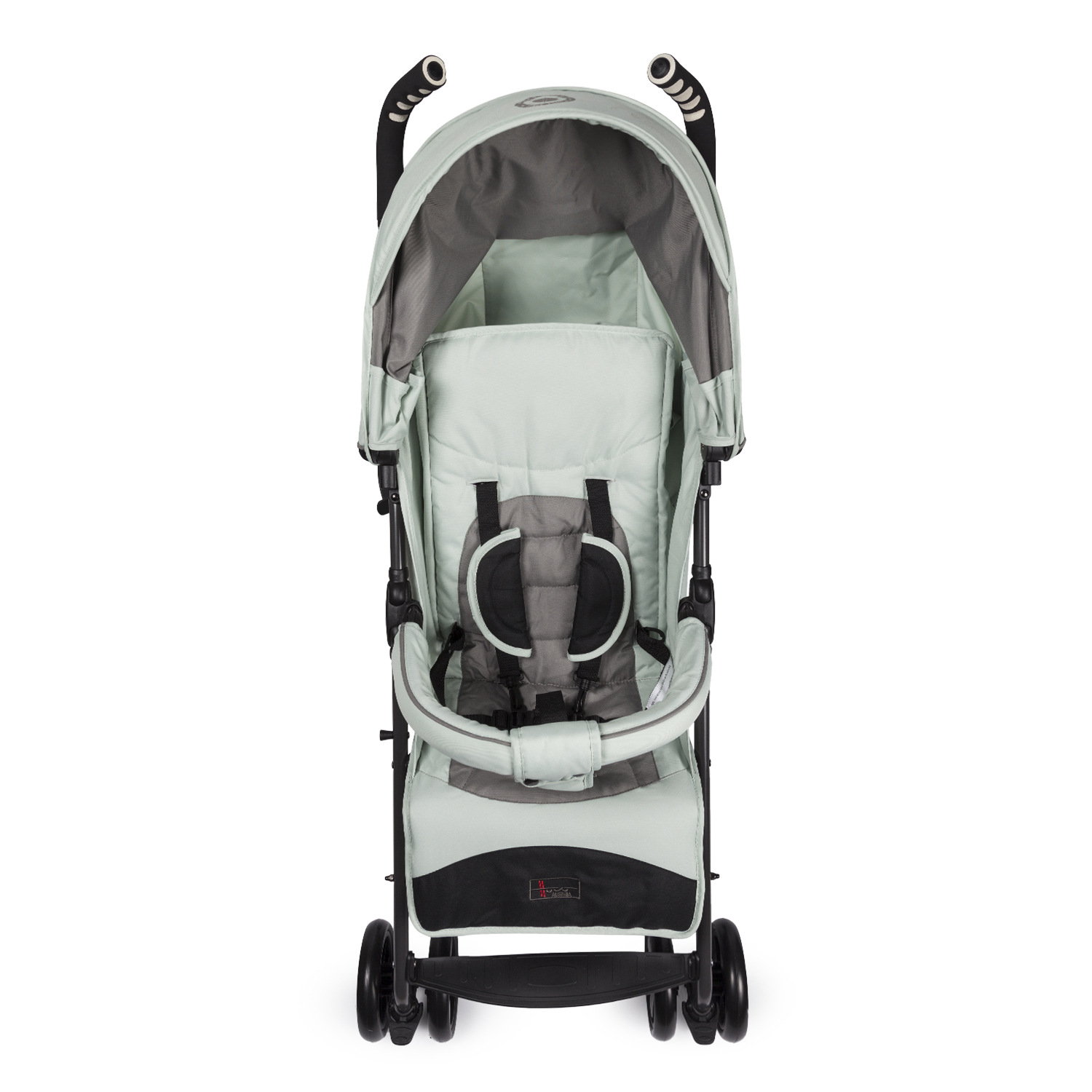 Коляска прогулочная hoco Magic Green lilly серый - фото 15