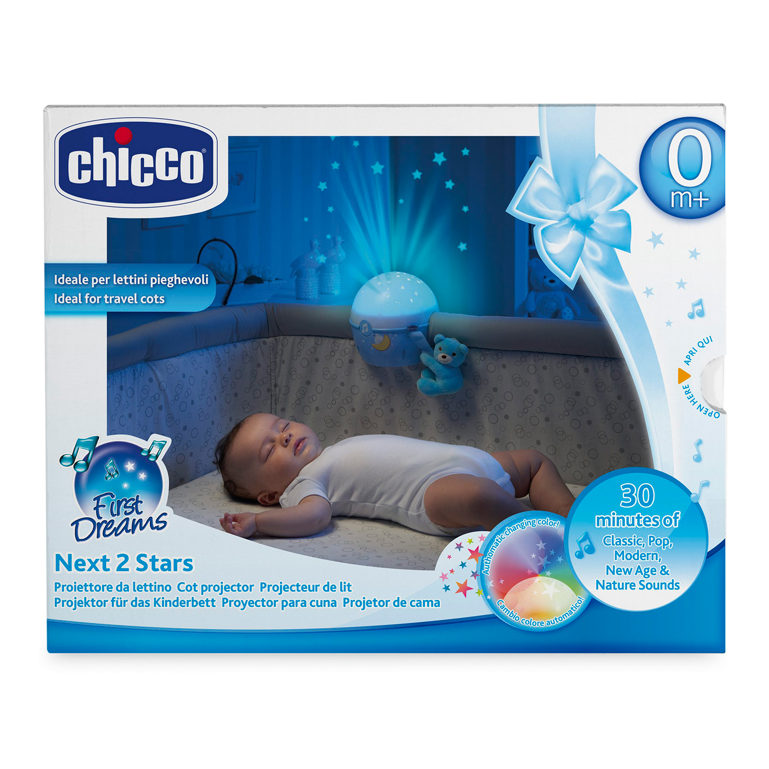 Игрушка проектор, ночник Chicco Next-2-Starts - фото 2