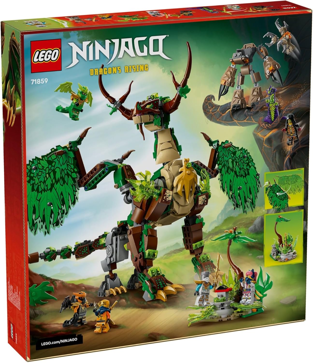 Конструктор LEGO NINJAGO Дракон Жизни 1050 дет. - фото 3