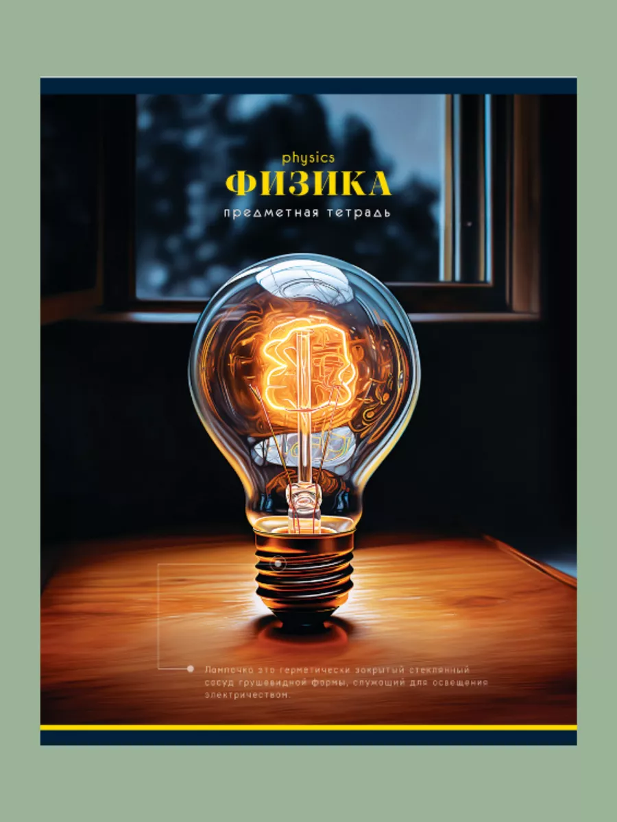 Тетрадь BG 40 лист. 12 шт. (Алгебра, Английский язык, Биология, Физика, География, Геометрия, История, Литература, Русский язык, Химия) - фото 5
