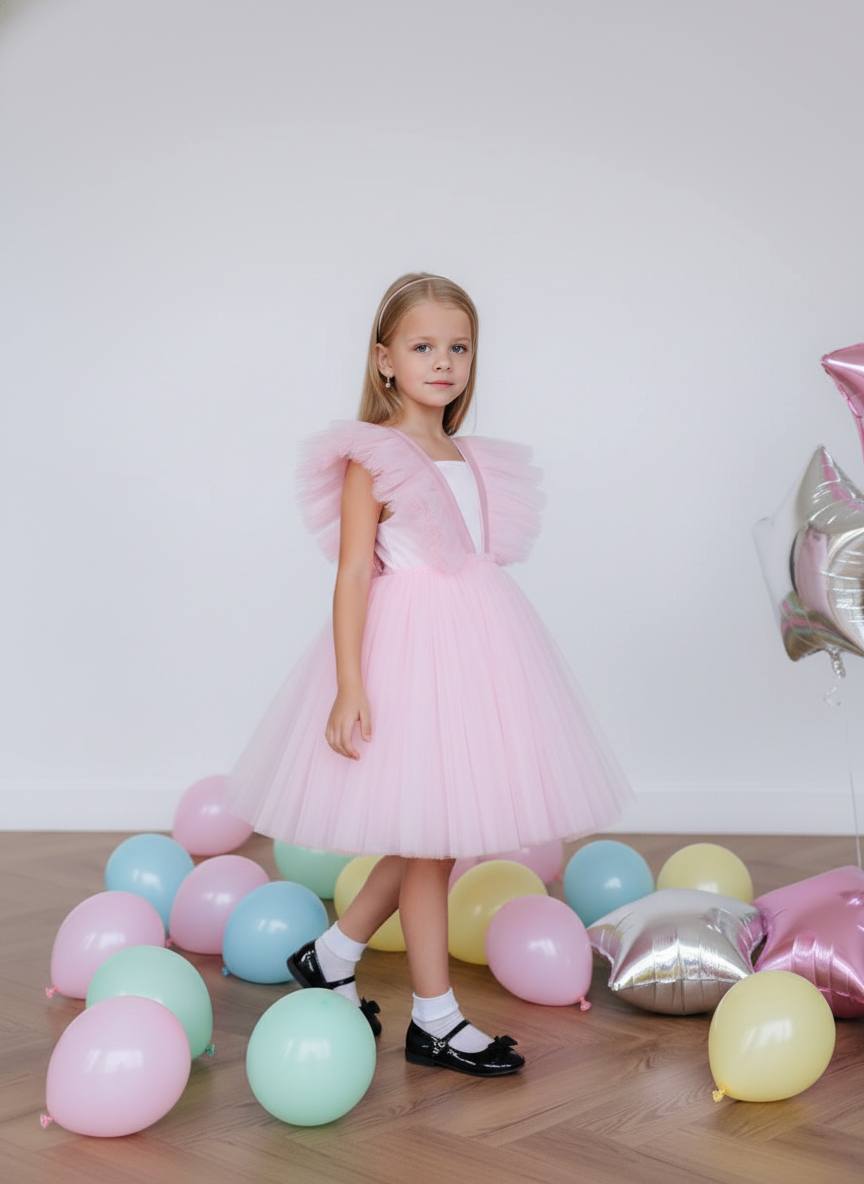 Платье ELLIE by Rina Kutz ПЛ-0420/светло-розовый - фото 1