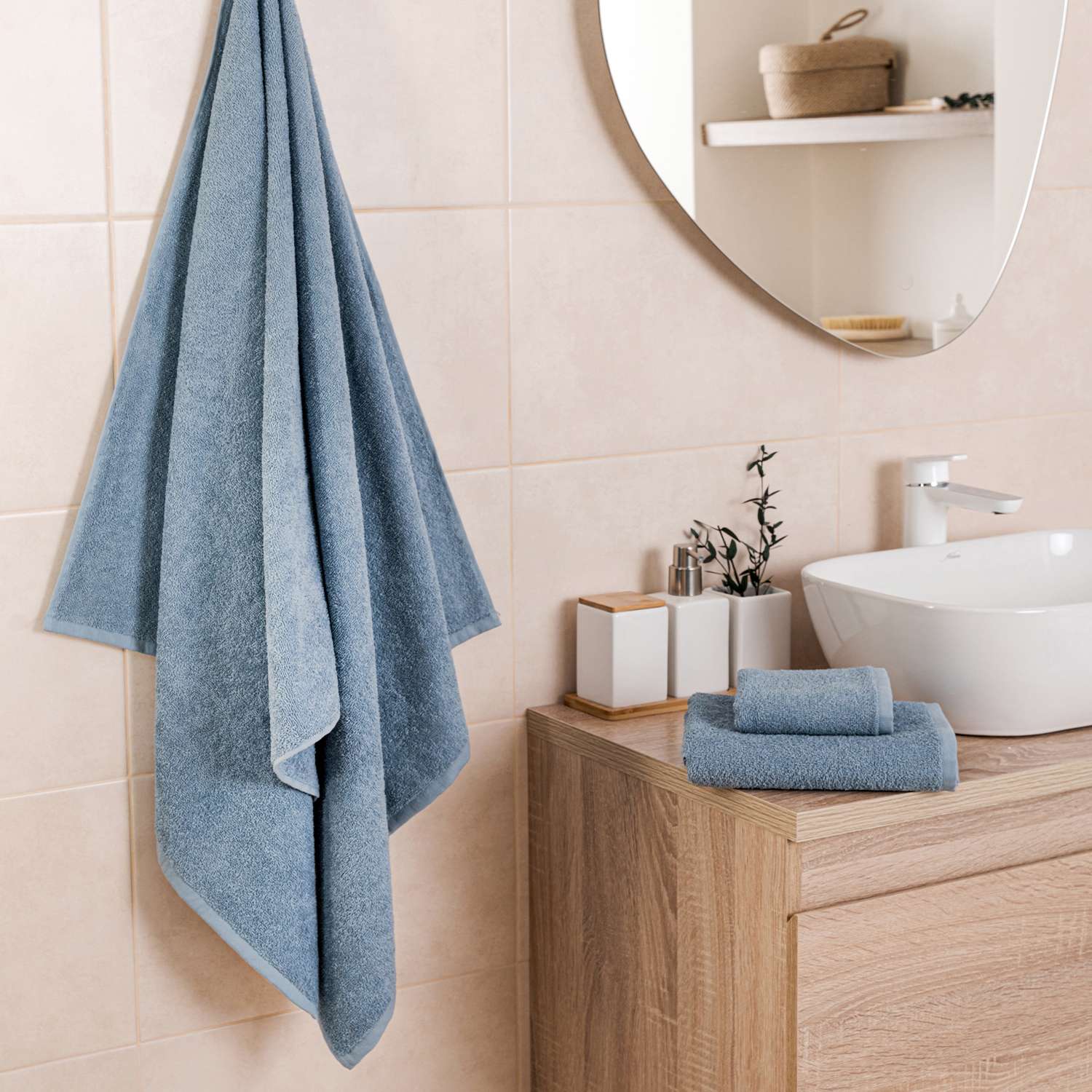 Полотенце Василиса деним 30 x 50 см - фото 4