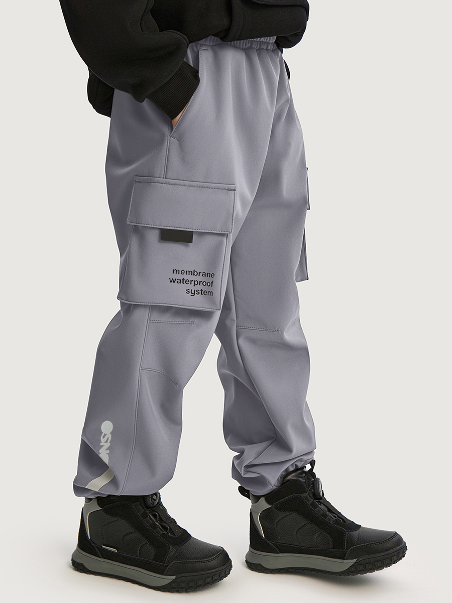 Брюки утепленные NIKASTYLE 2л16526 серый - фото 1