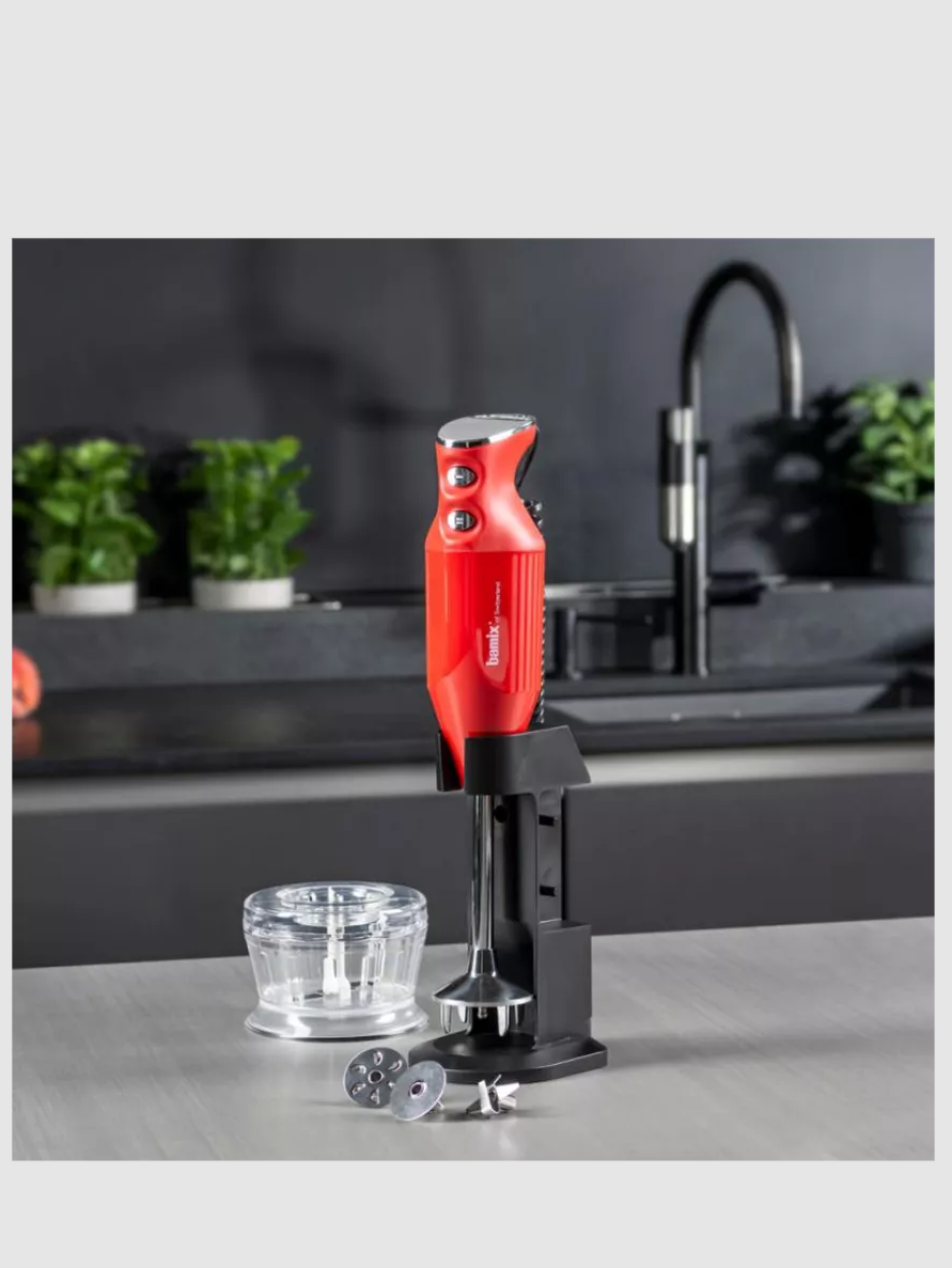 Блендер BAMIX M200 DeLuxe red - фото 3