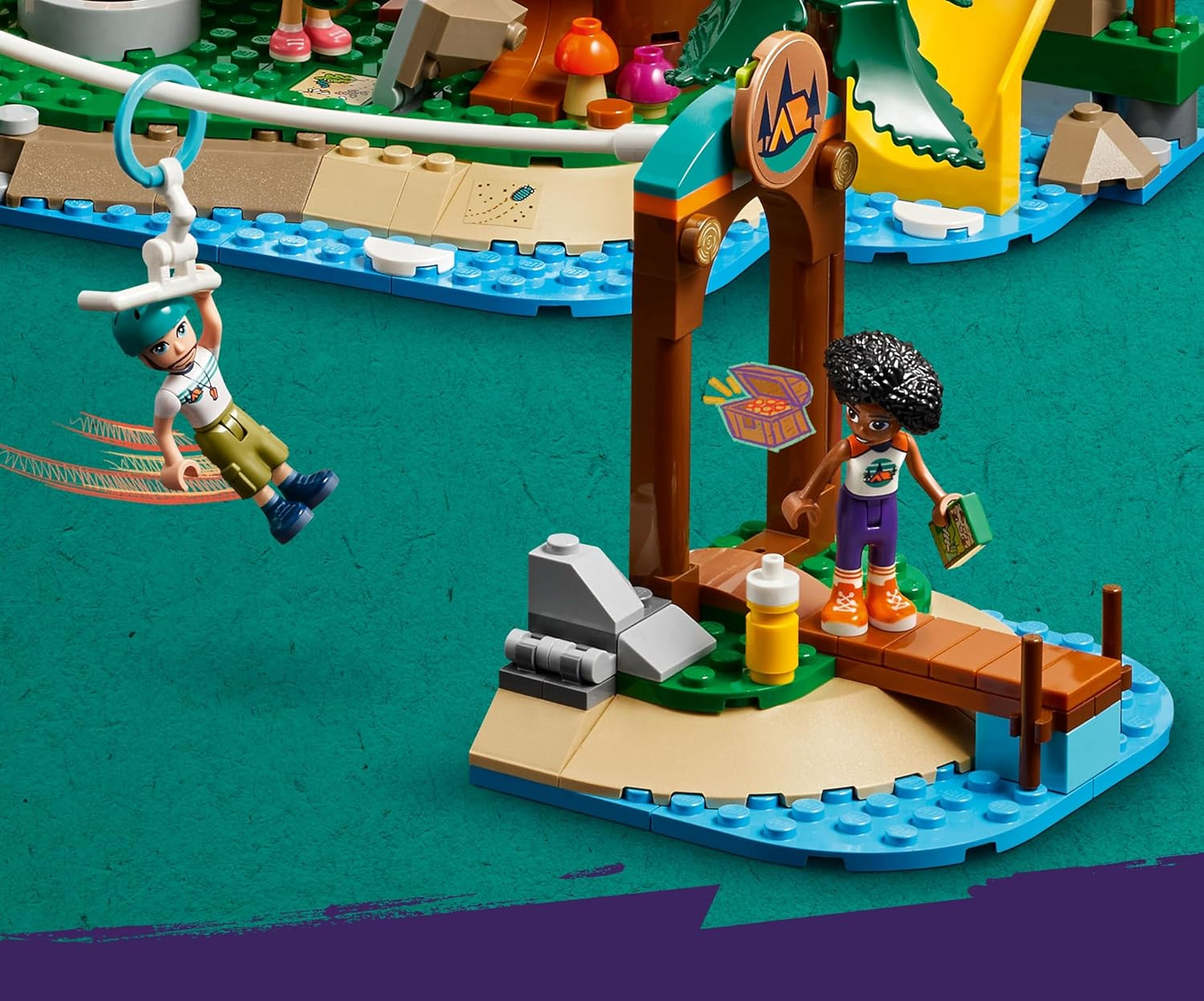 Конструктор LEGO Friends Домик на дереве 1128 дет. - фото 5