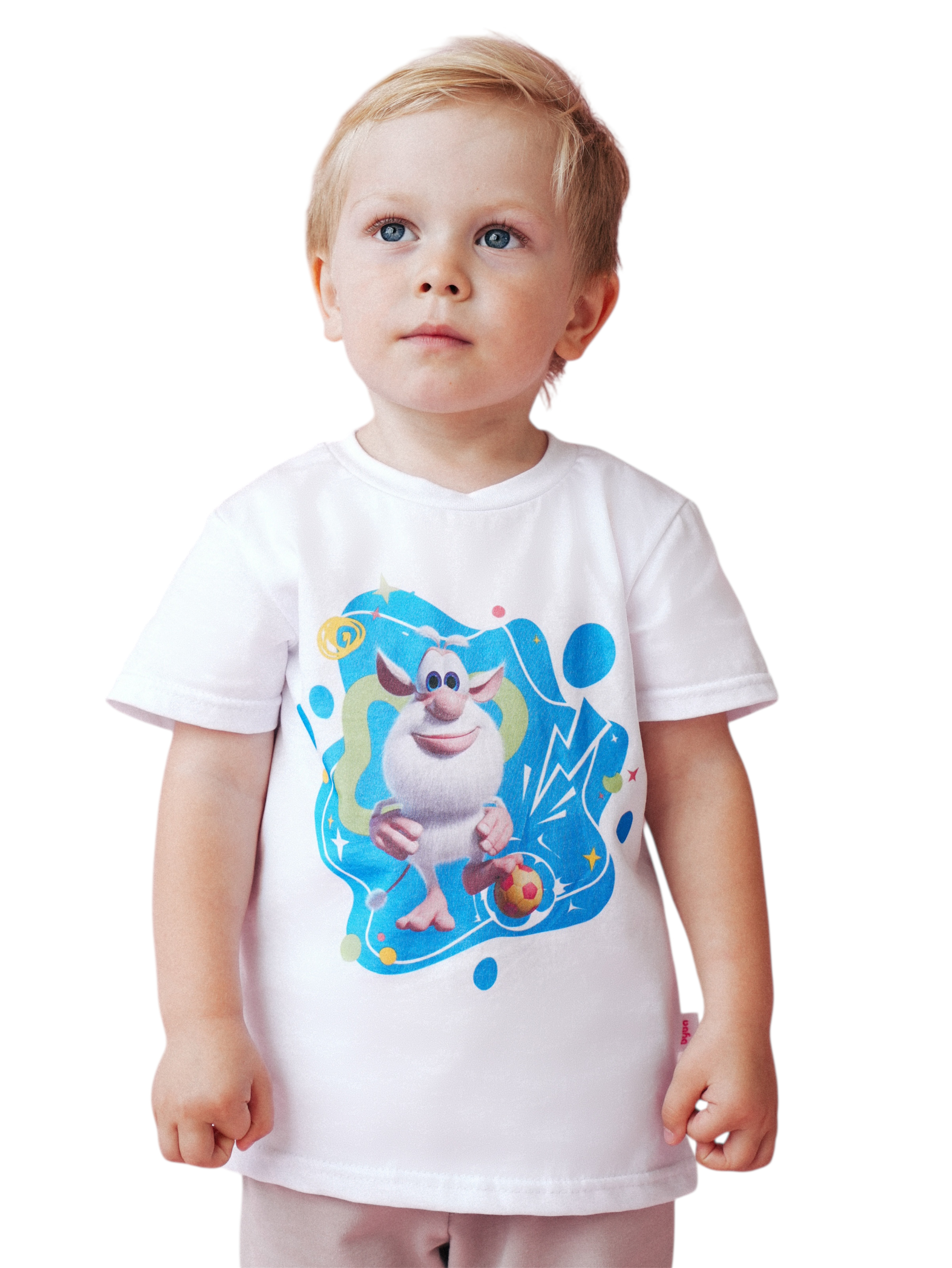 Футболка Мультикидз ФТ0101БУБА/Мяч - фото 2