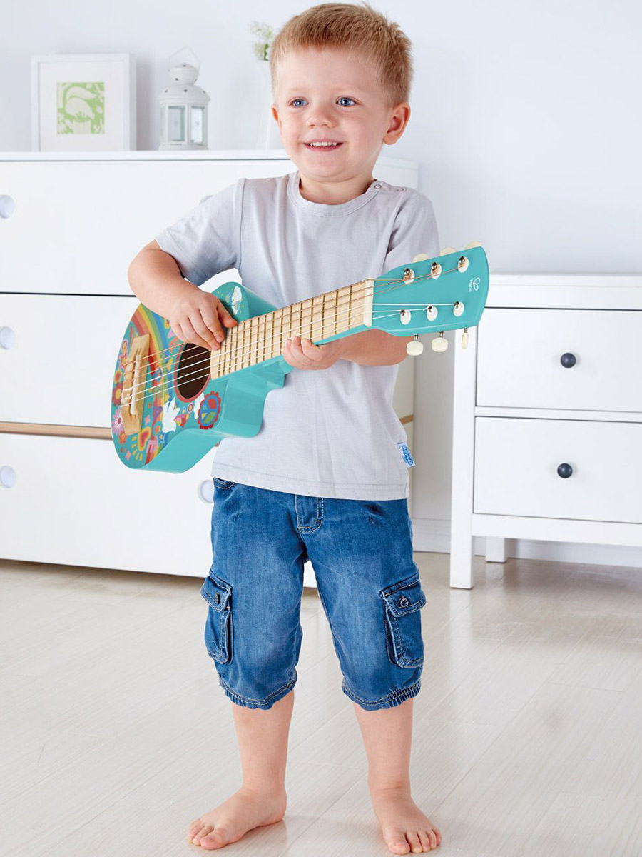 Игрушка музыкальная Hape Цветы гитара - фото 2