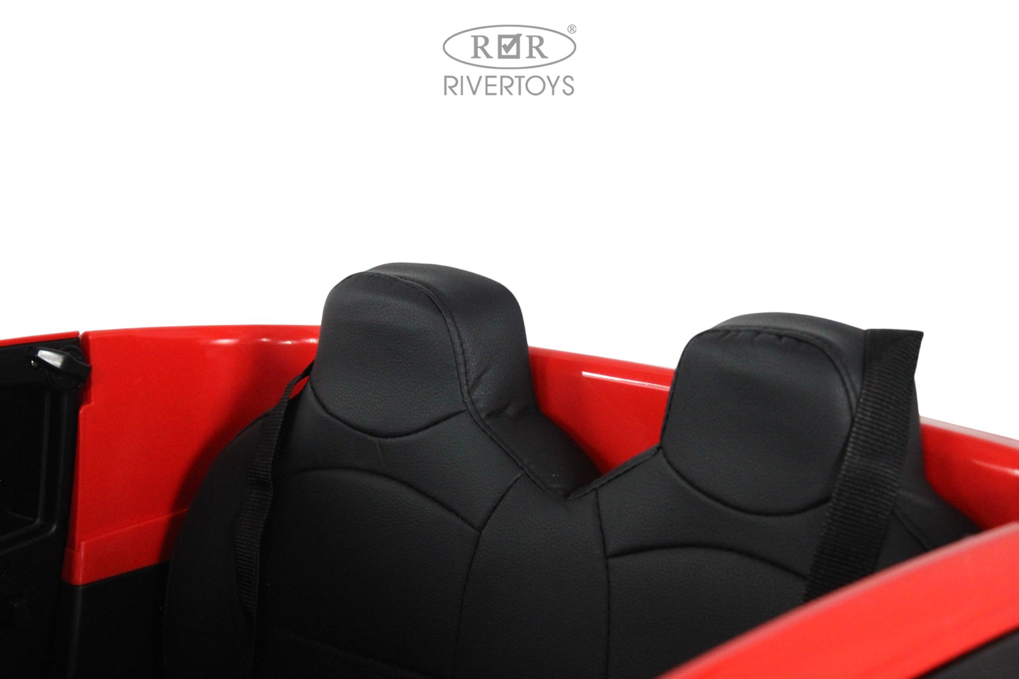 Электромобиль RIVERTOYS М005БХ-RED С пультом ДУ - фото 11