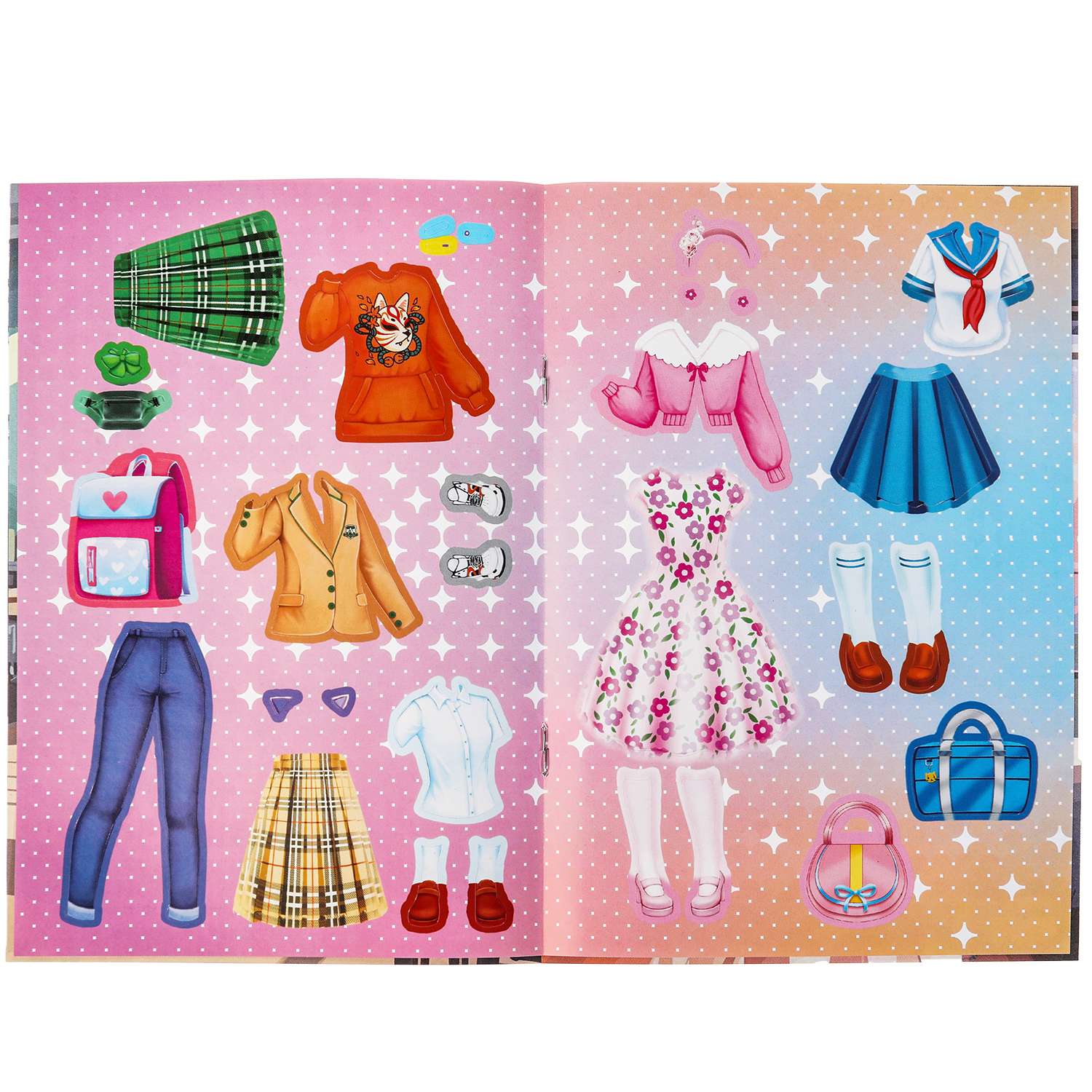 Книга Умкa Одевайка с наклейками - фото 4