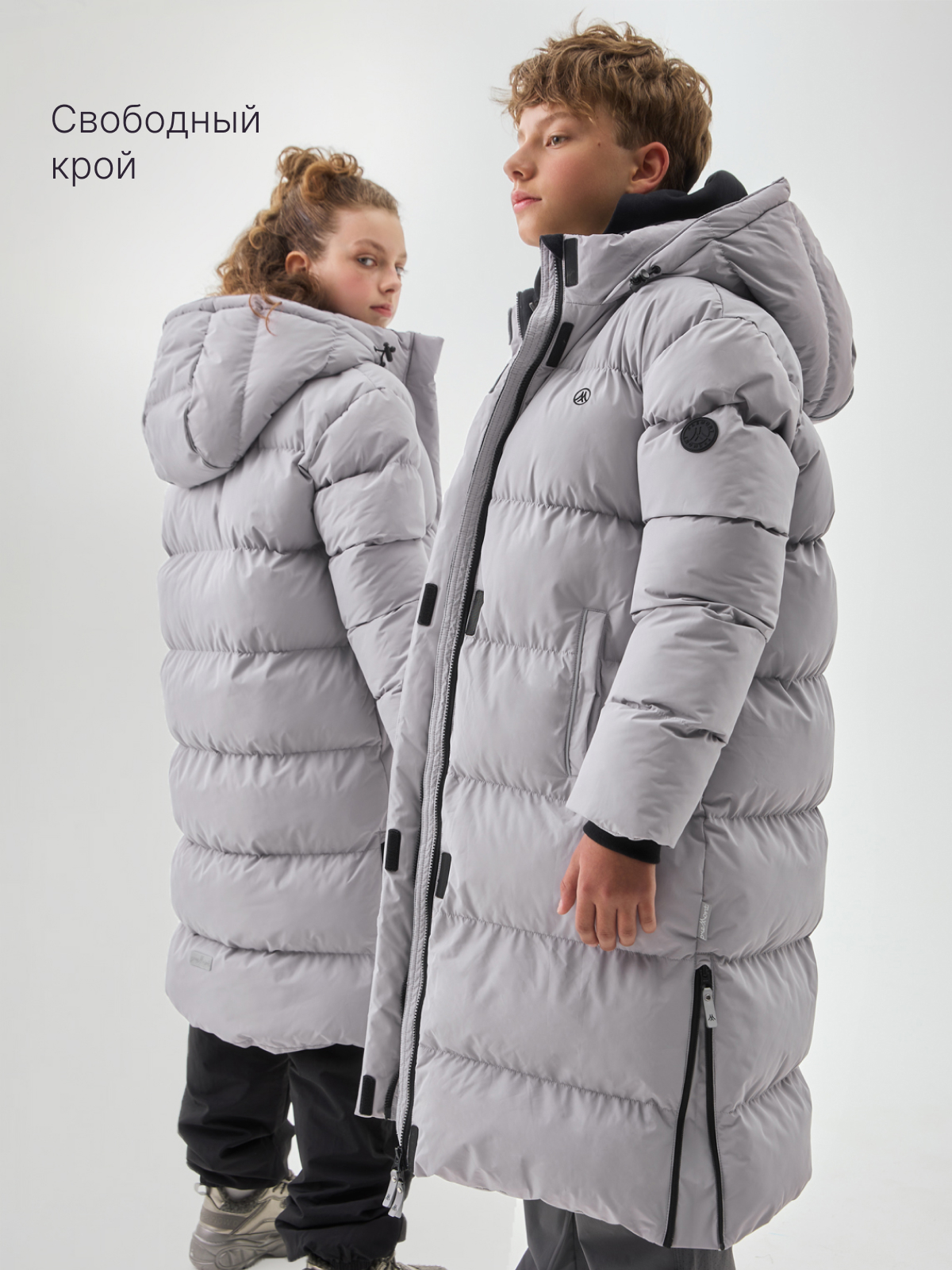 Пальто Premont WP533825LIGHTGREY - фото 4