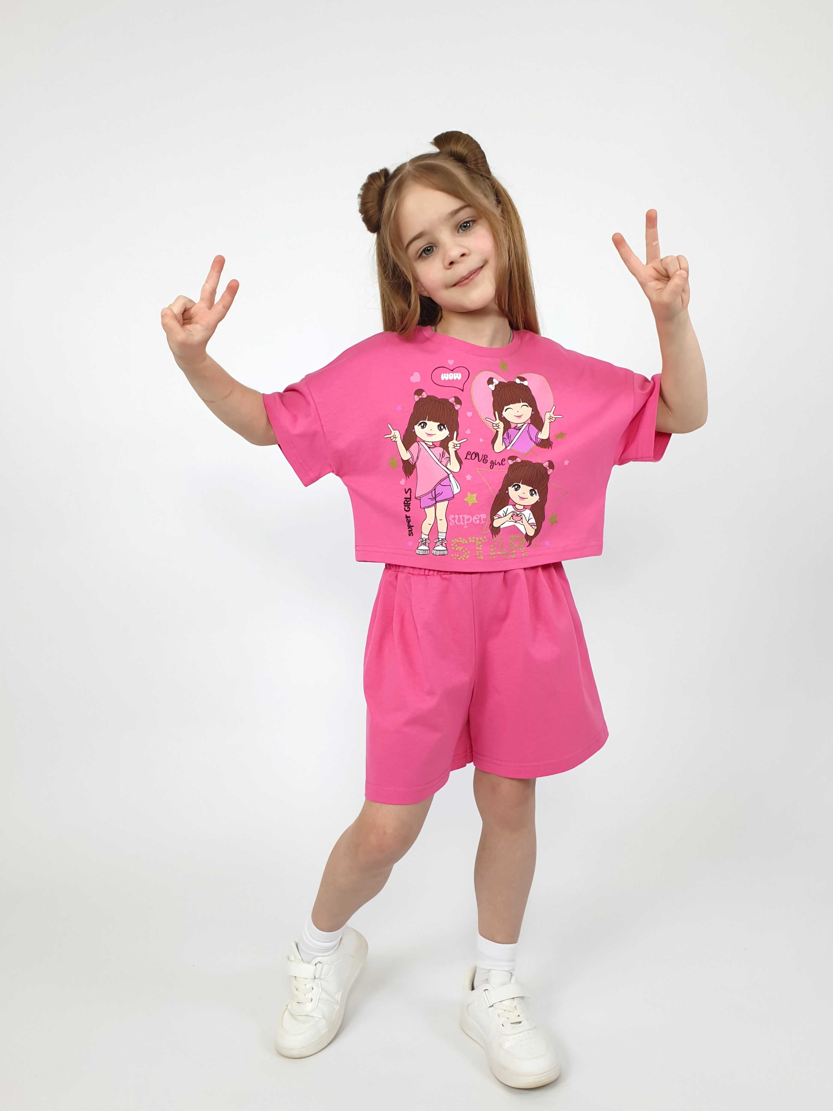 Футболка и шорты Luneva 02-159-2. - фото 5