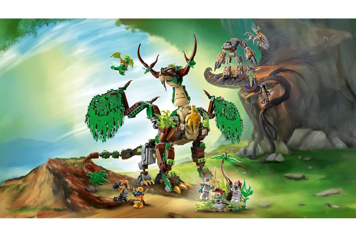 Конструктор LEGO NINJAGO Дракон Жизни 1050 дет. - фото 4