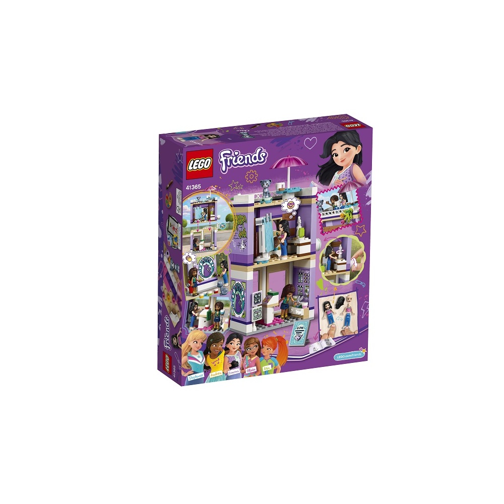 Конструктор LEGO Friends Художественная студия Эммы 225 дет. - фото 6