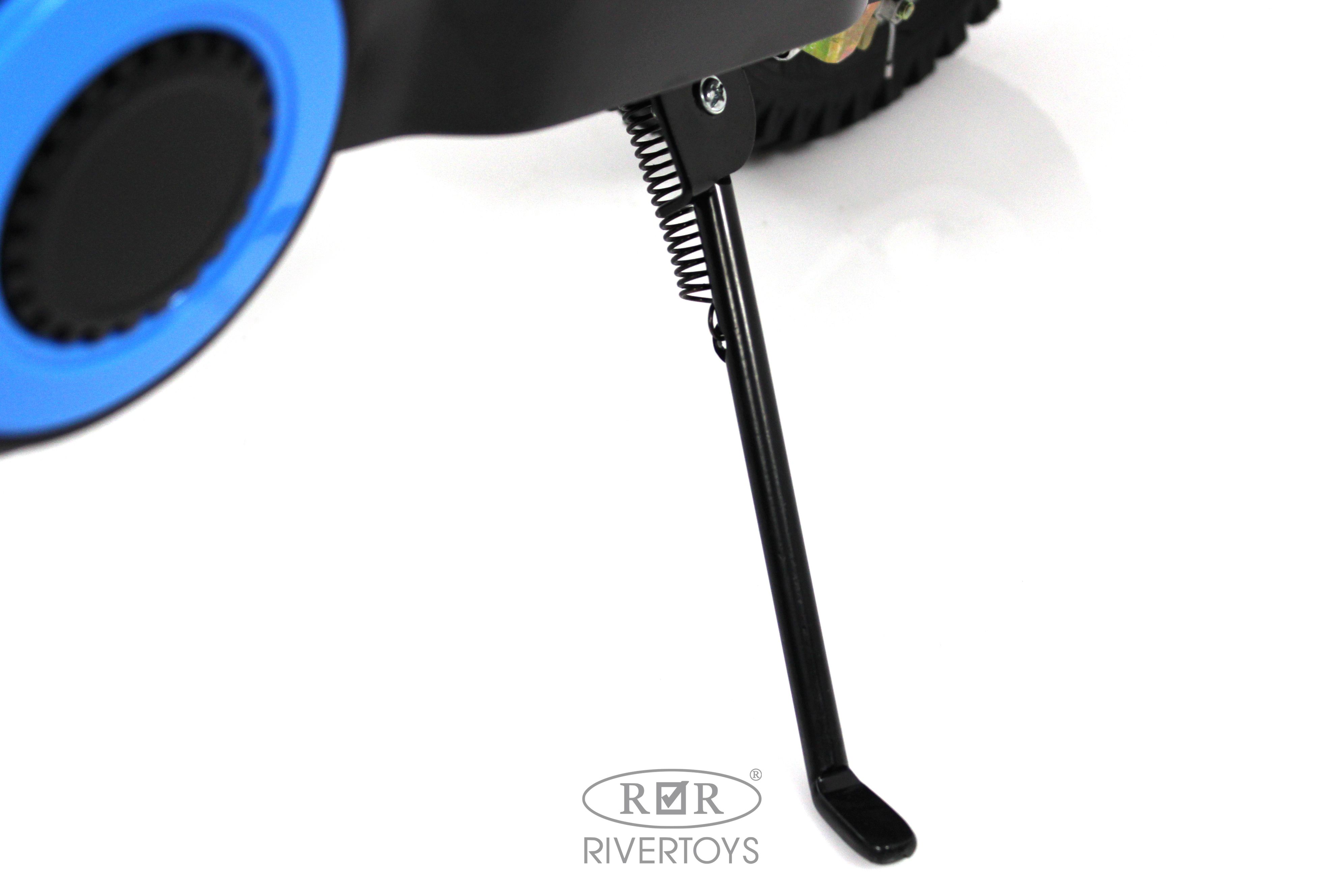 Электромотоцикл RIVERTOYS A005AA-MOTO-BLUE - фото 16