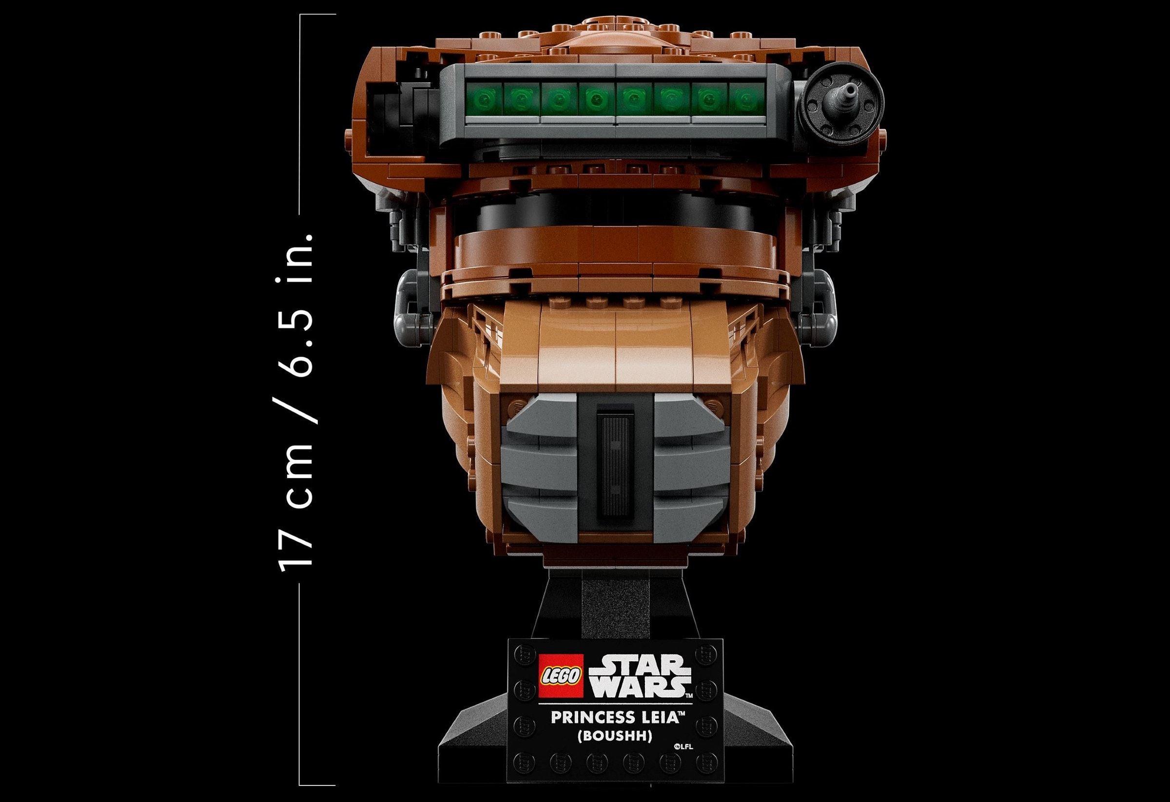 Конструктор LEGO Star Wars Шлем принцессы Леи 75351 670 дет. - фото 3