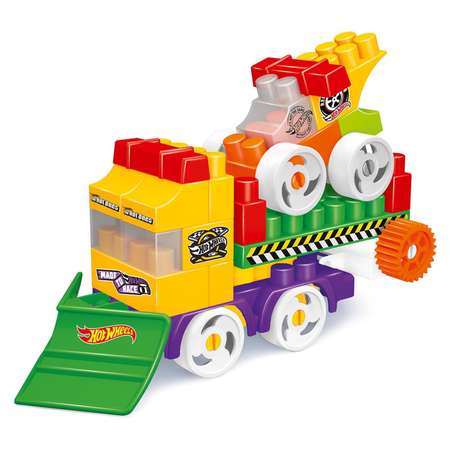 Конструктор BAUER Hot Wheels Trailerz Crunch блочный