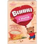 Каша Винни молочная 5 злаков с пребиотиком 200г с 6месяцев