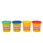 Тесто для лепки Attivio 4 цв.