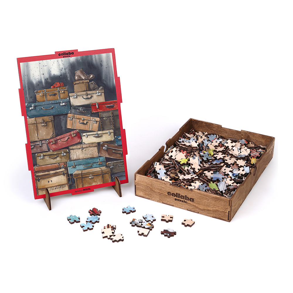 Пазл Collaba puzzle деревянный - фото 10