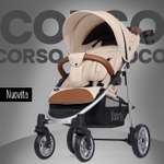 Коляска прогулочная Nuovita Corso бежевый