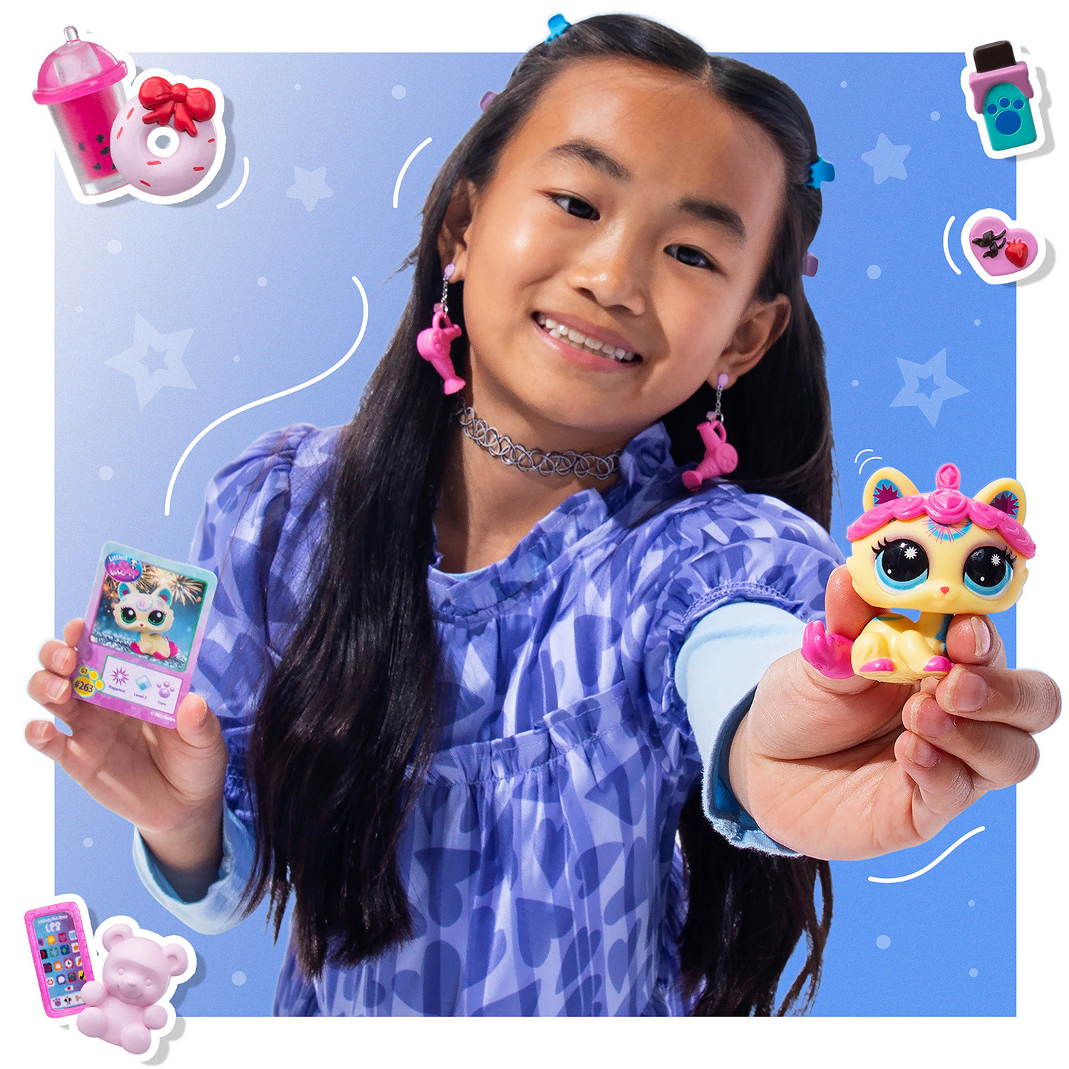 Игровой набор Littlest Pet Shop Кошка Рэгдолл - фото 6