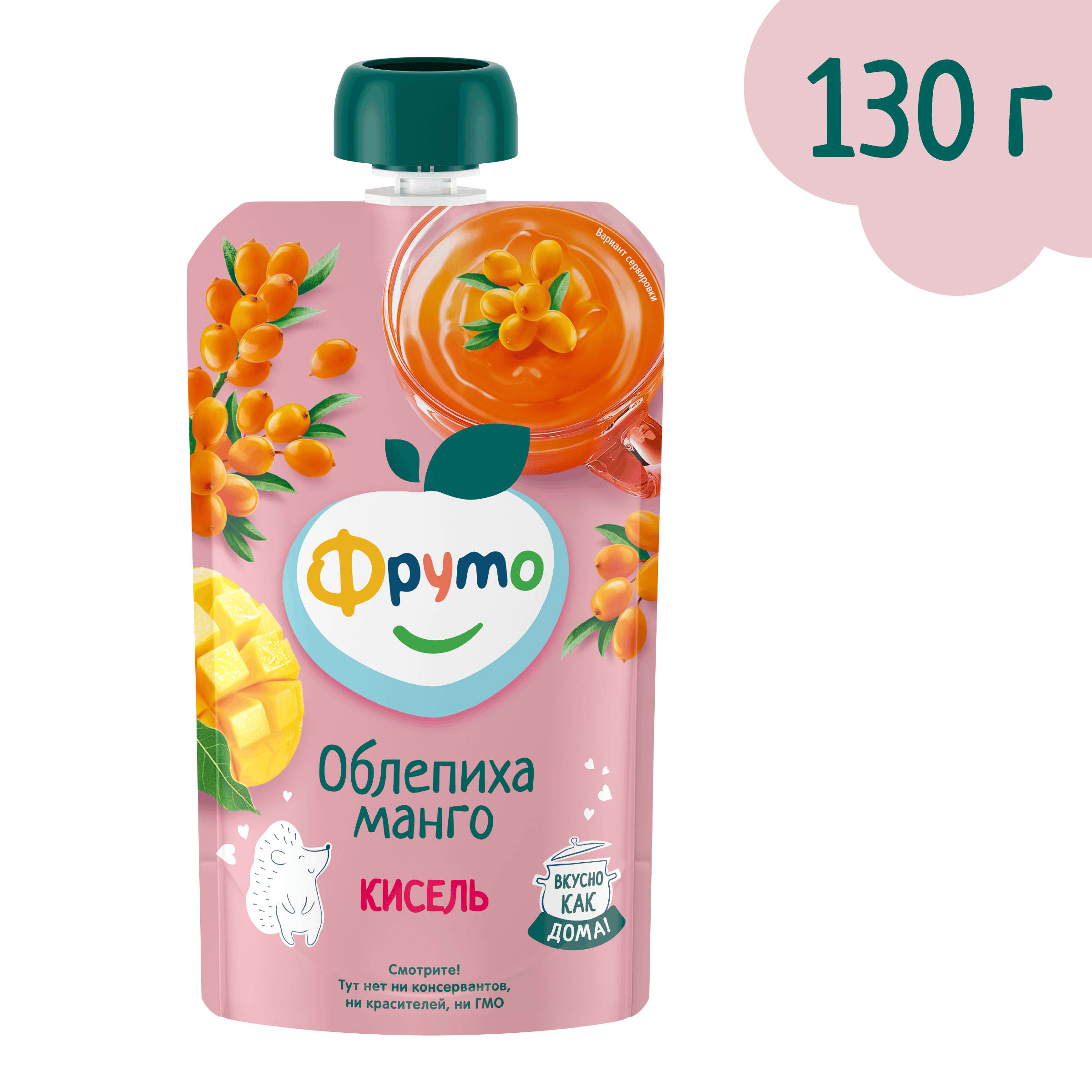 Изображение товара Кисель ФрутоНяня облепиха-манго 130г Изображение товара Кисель ФрутоНяня облепиха-манго 130г