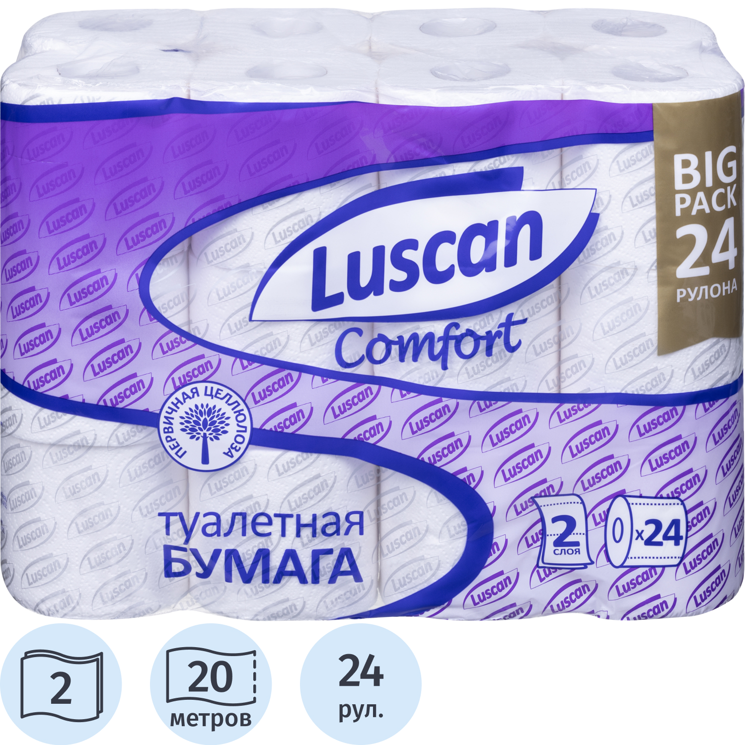 Туалетная бумага Luscan - фото 1