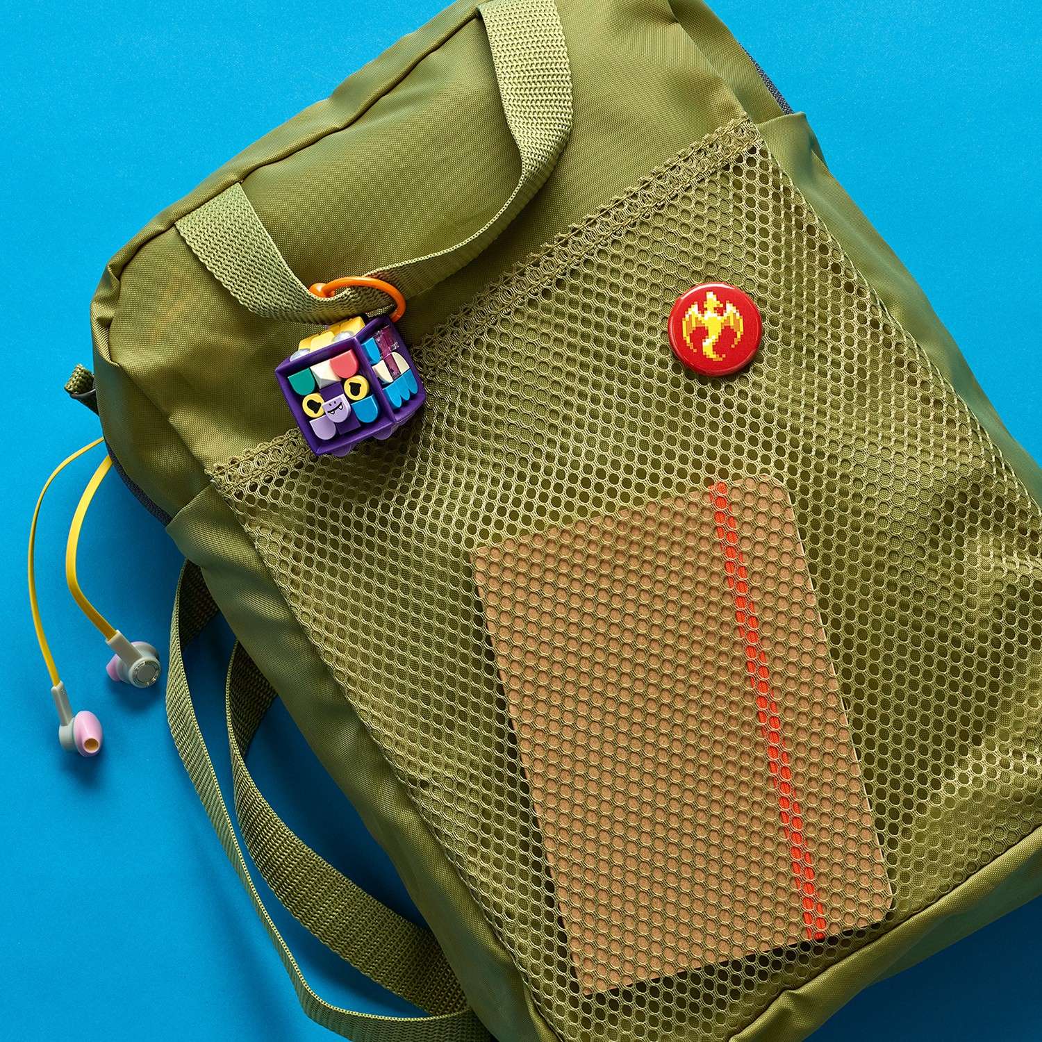 Конструктор LEGO DOTS Брелок для сумки Дракон - фото 11