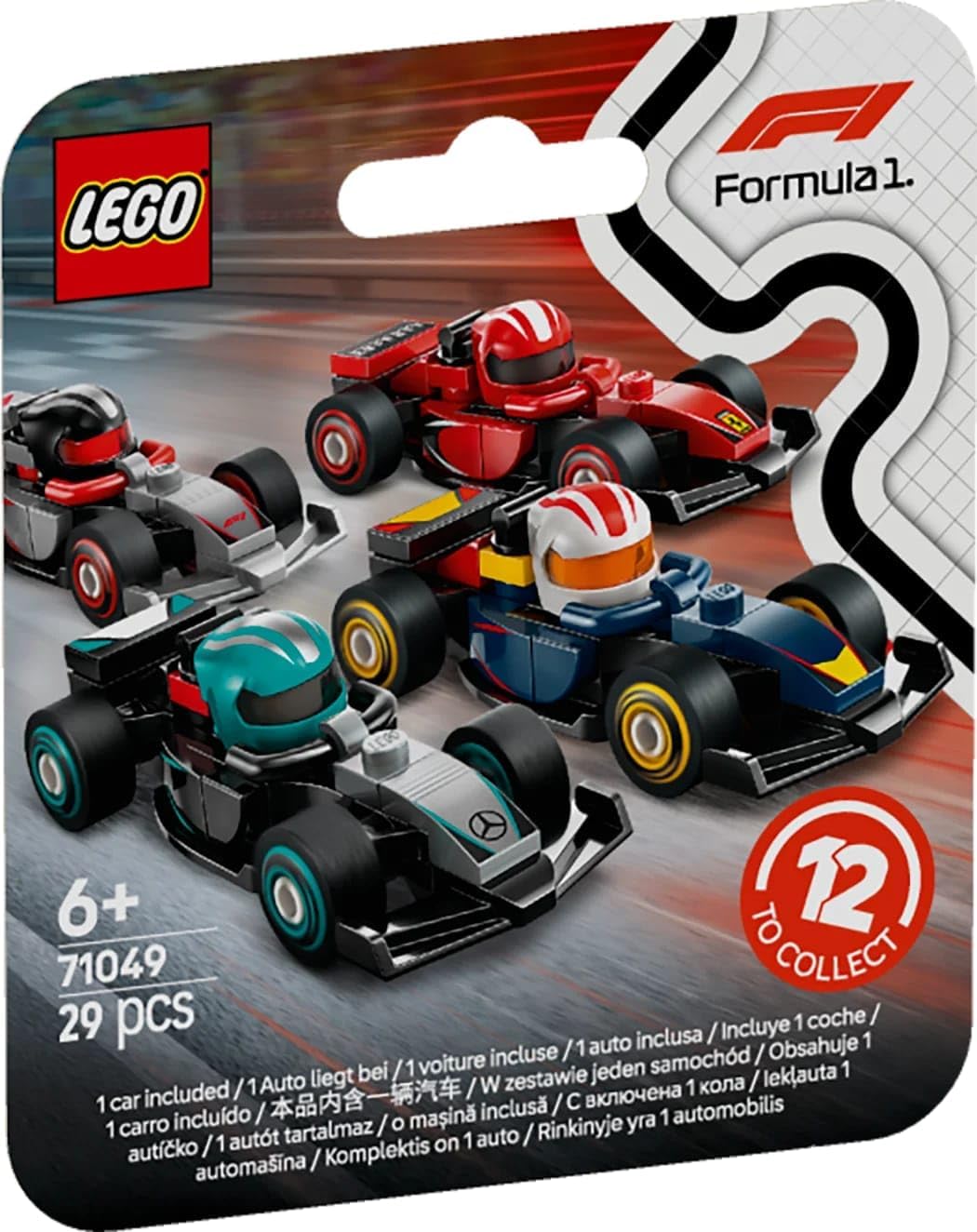Конструктор LEGO Minifigures Минифигурки F1 29 дет. - фото 5