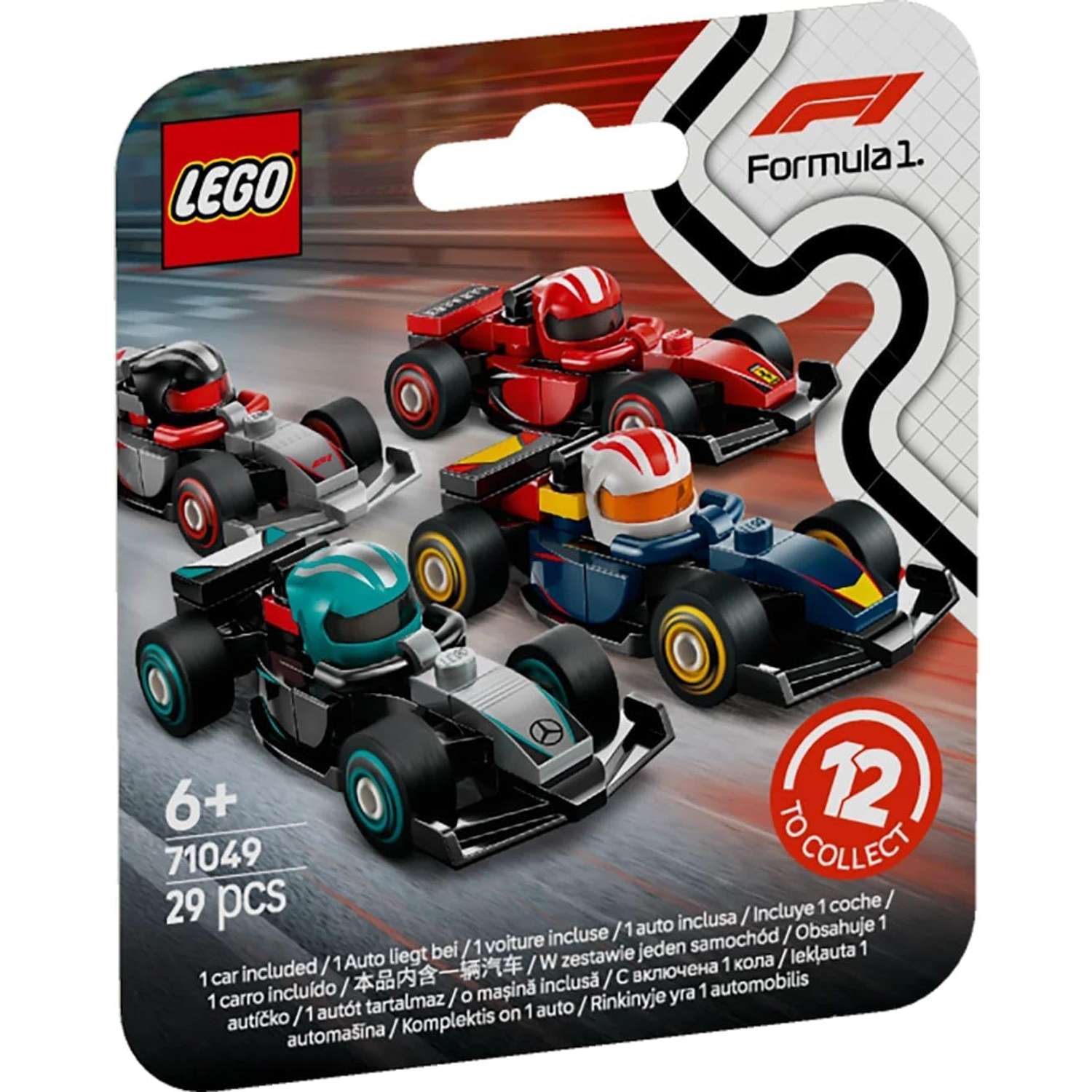 Конструктор LEGO Minifigures Минифигурки F1 29 дет. - фото 5