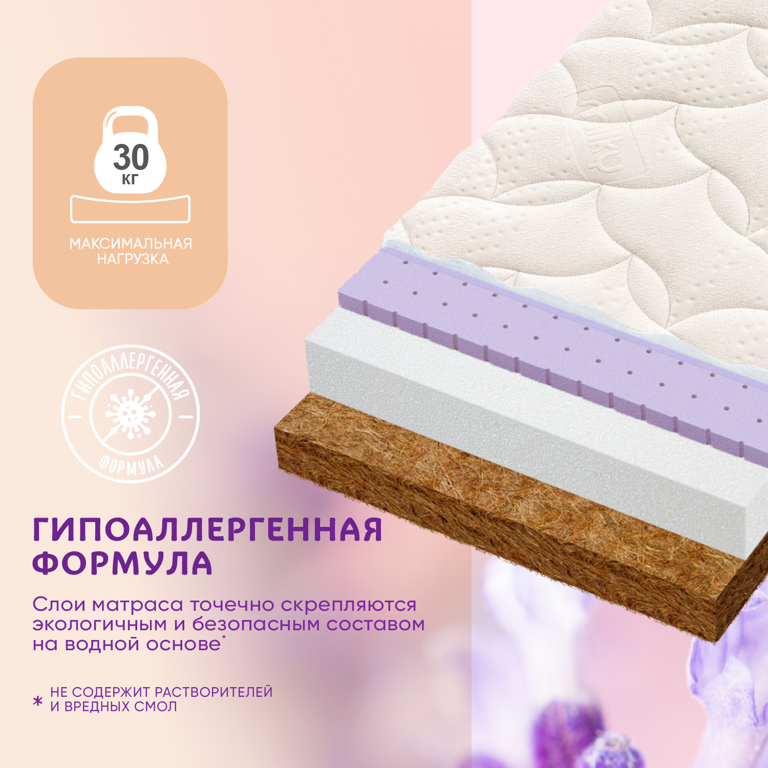 Матрас Boom Baby Orto Dream Milka 120х60 - фото 9