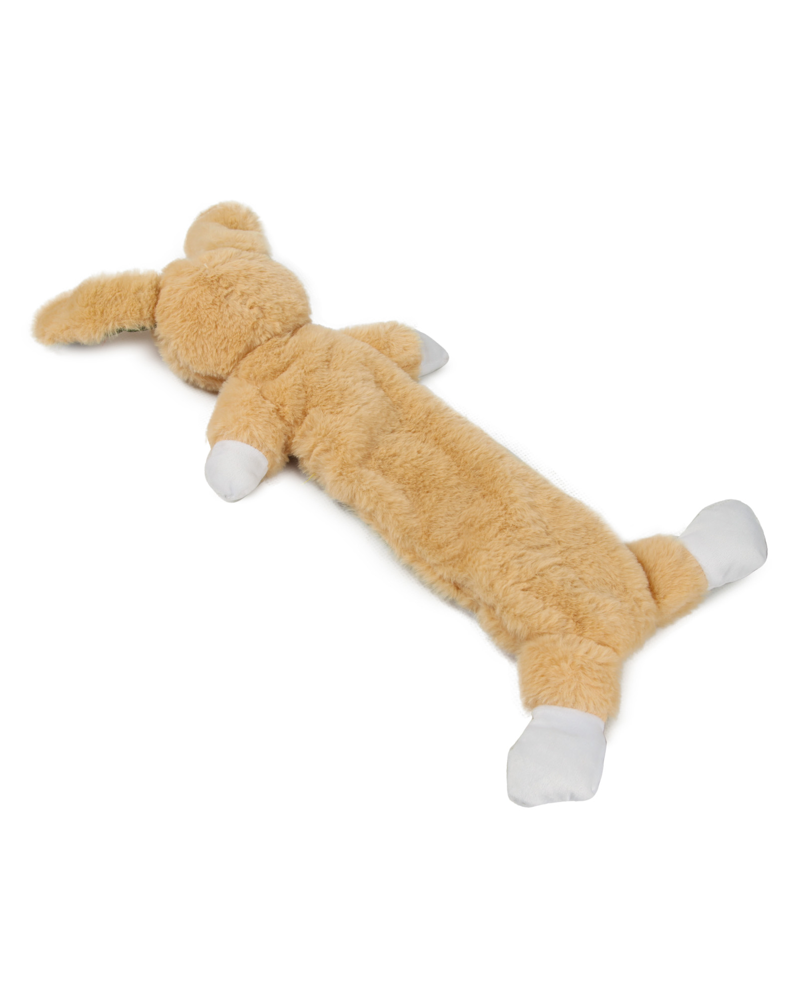 Игрушка для собак Barbaks Заяц Шуня мягкий с пищалкой шуршит 60см - фото 6