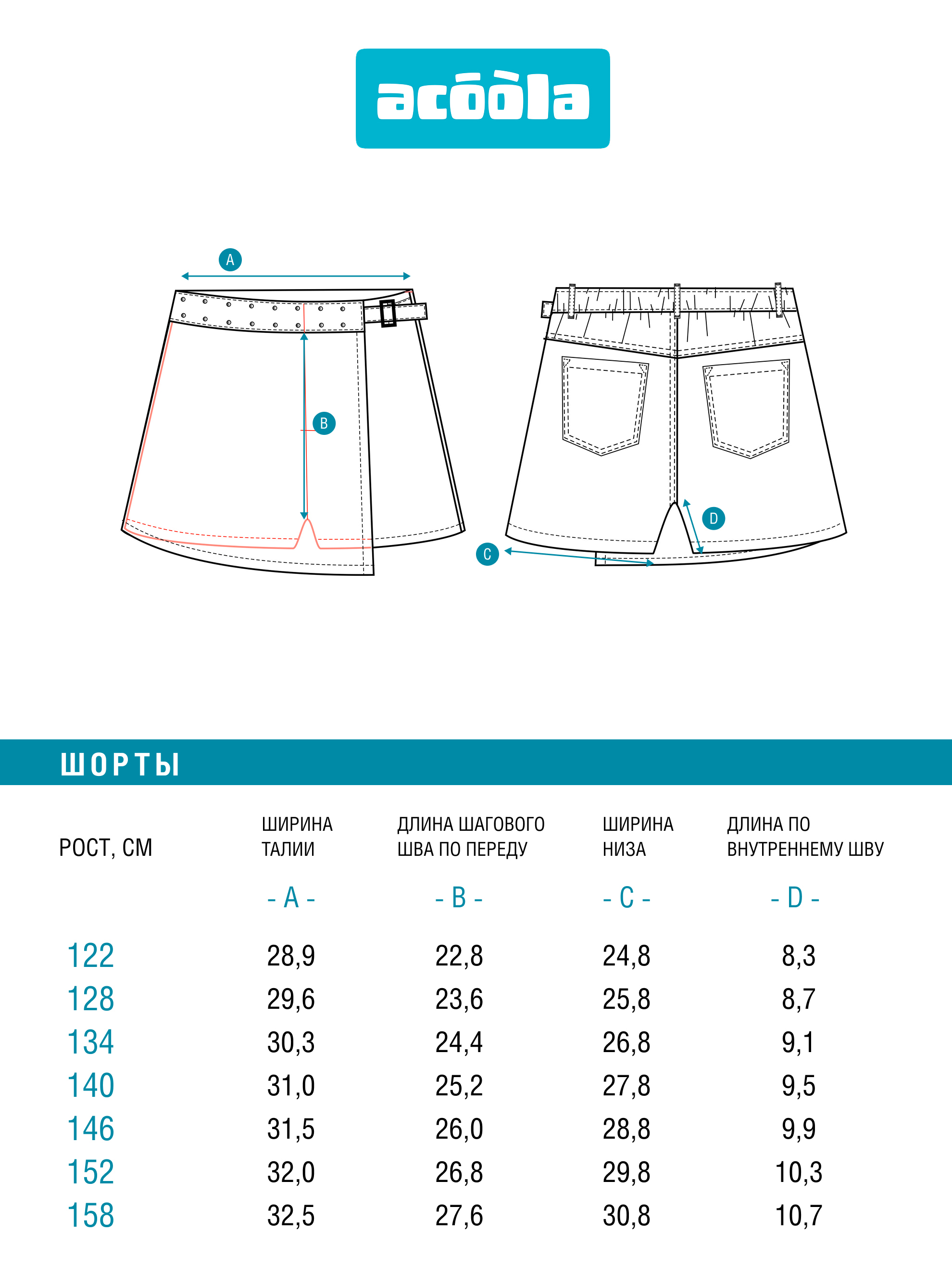 Шорты Acoola 20210180265_0094674 - фото 9