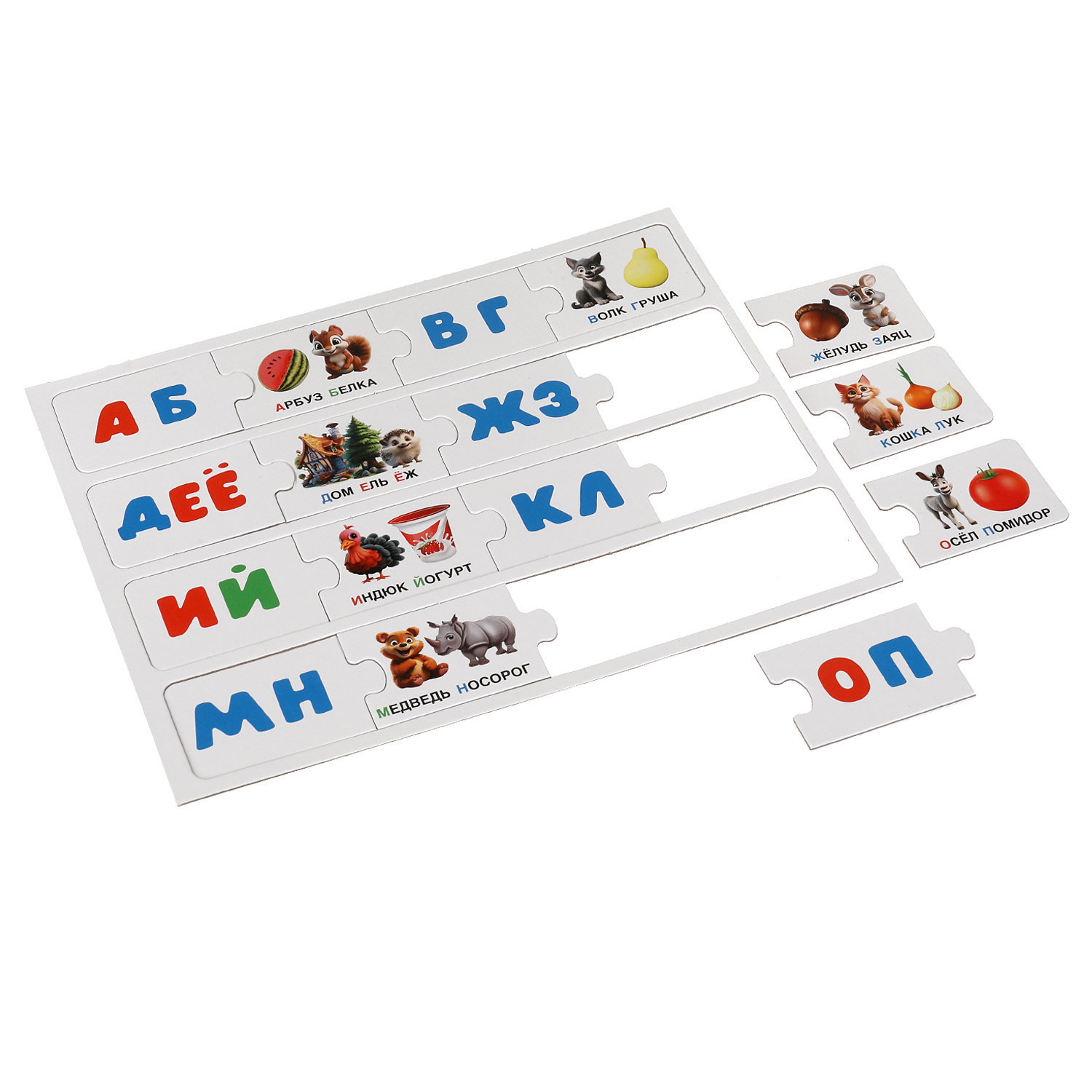 Настольная игра Умные игры Азбука - фото 4