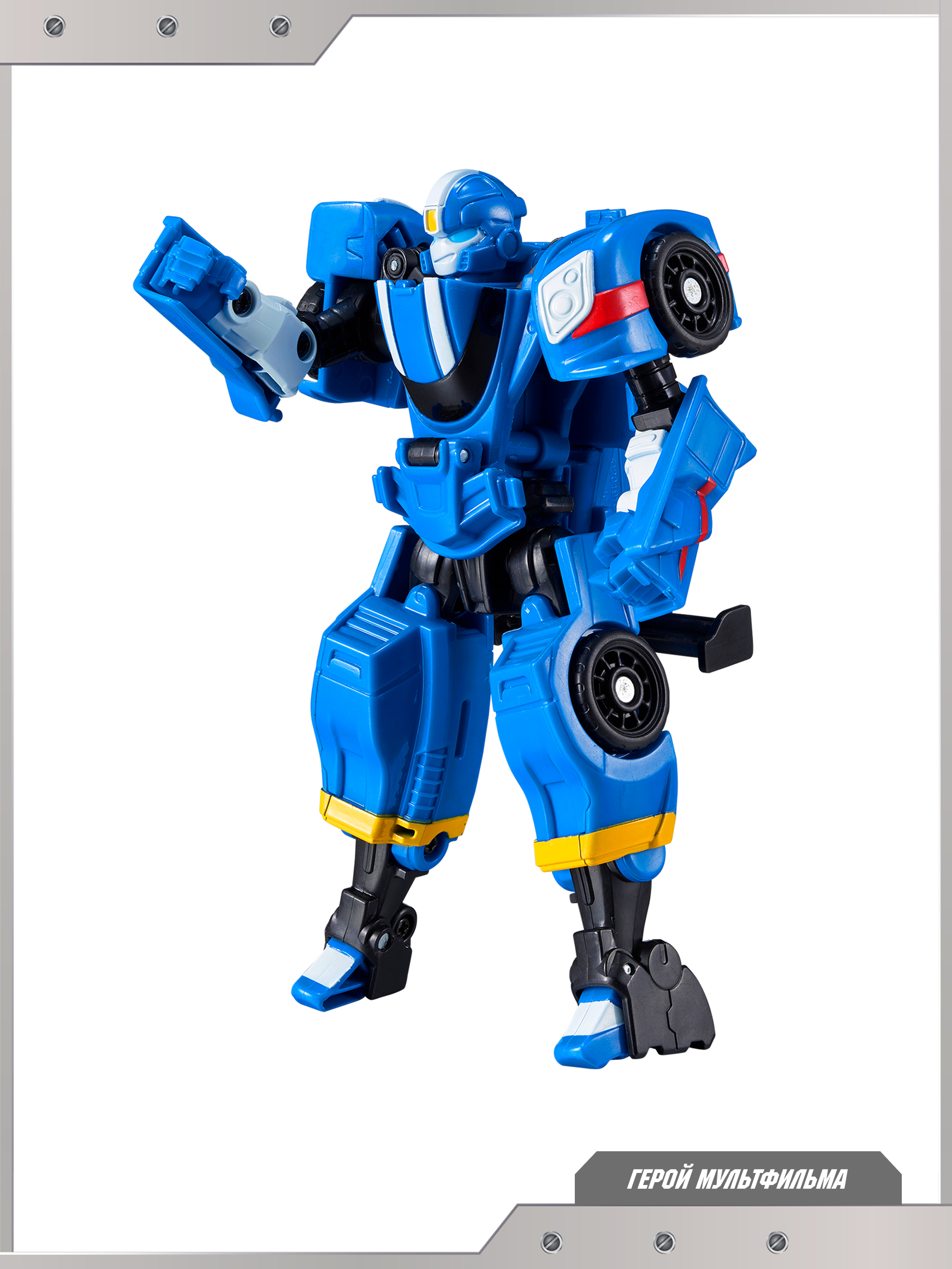 Фигурка ТОБОТ Робот трансформер Мини Спиди - фото 5