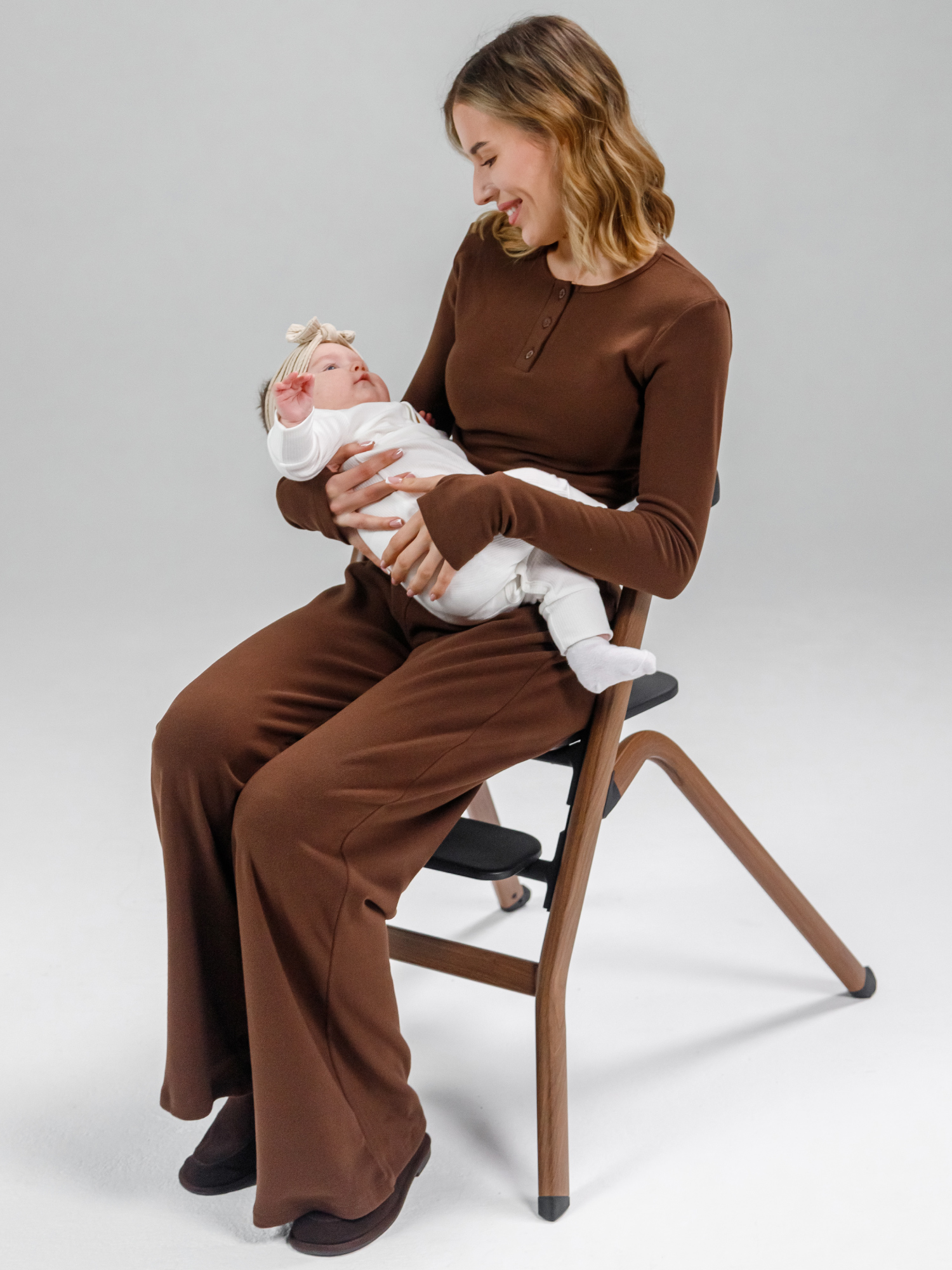 Стульчик для кормления Amarobaby Winnie бежевый - фото 26