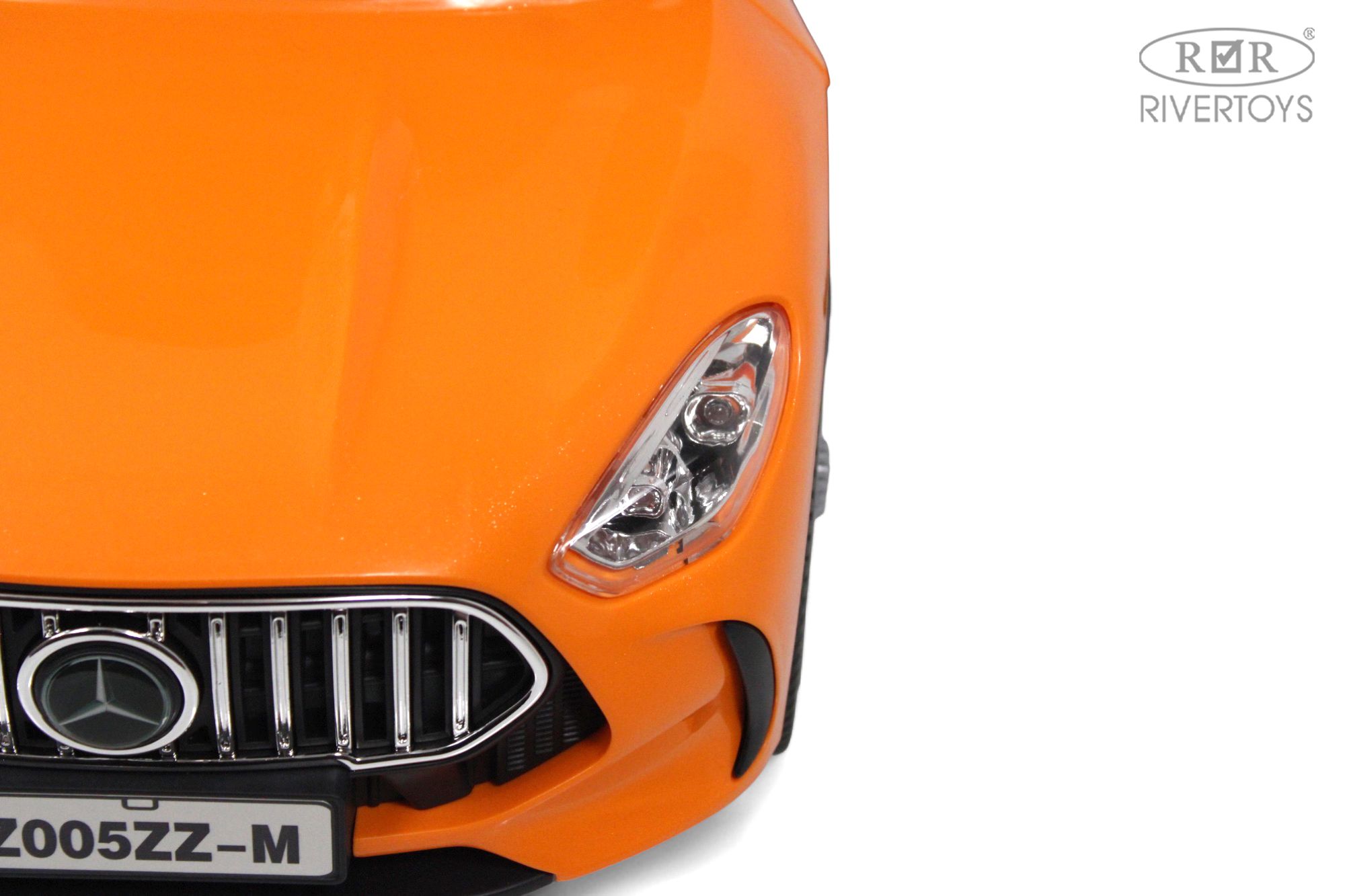 Каталка RIVERTOYS Z005ZZ-M-ORANGE оранжевый - фото 4