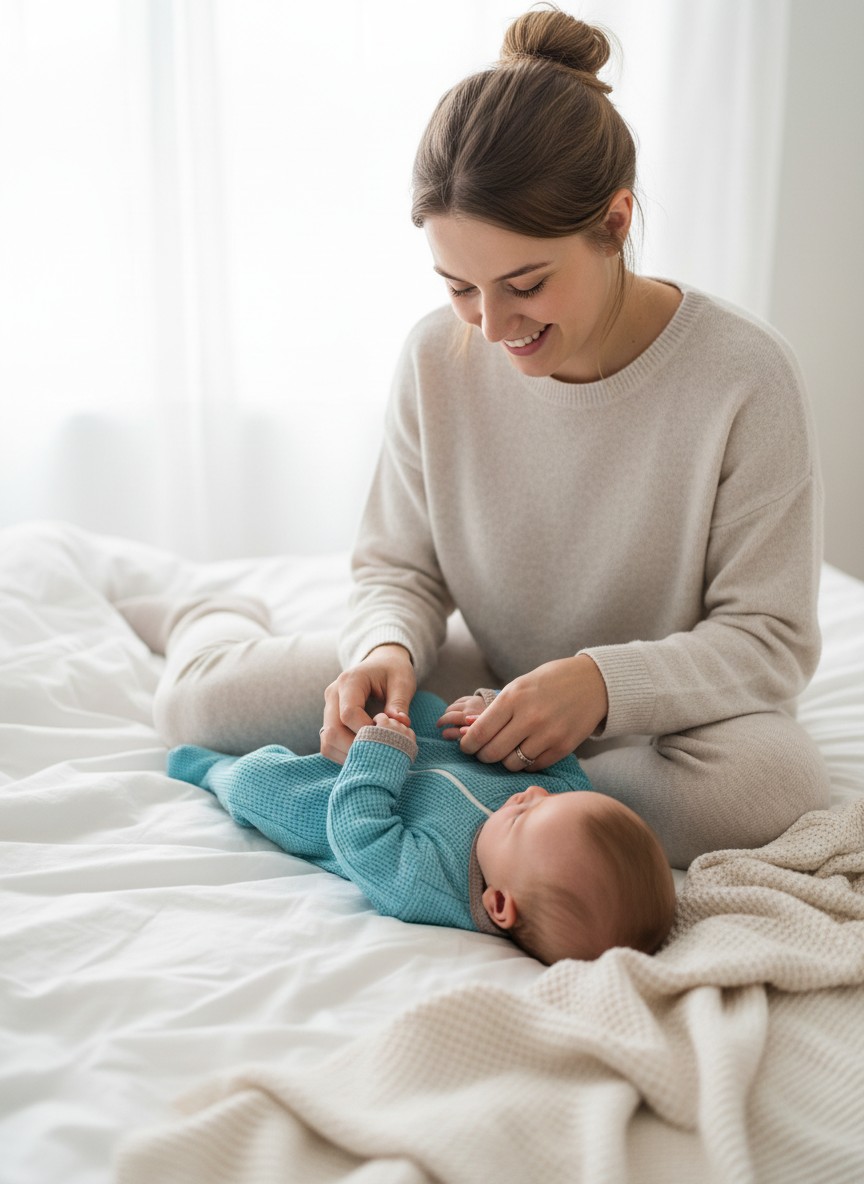 Комбинезон 2 шт Bunnyphant Т-169-2/бирюзовый-серый - фото 2