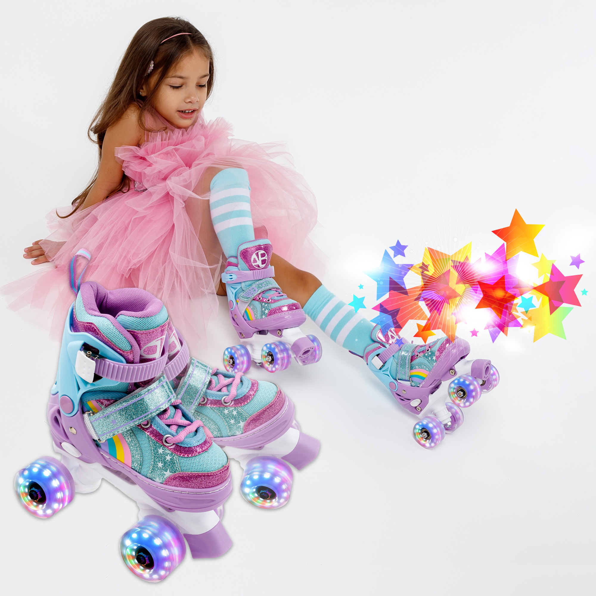 Роликовые коньки Amarobaby 34-37 - фото 18