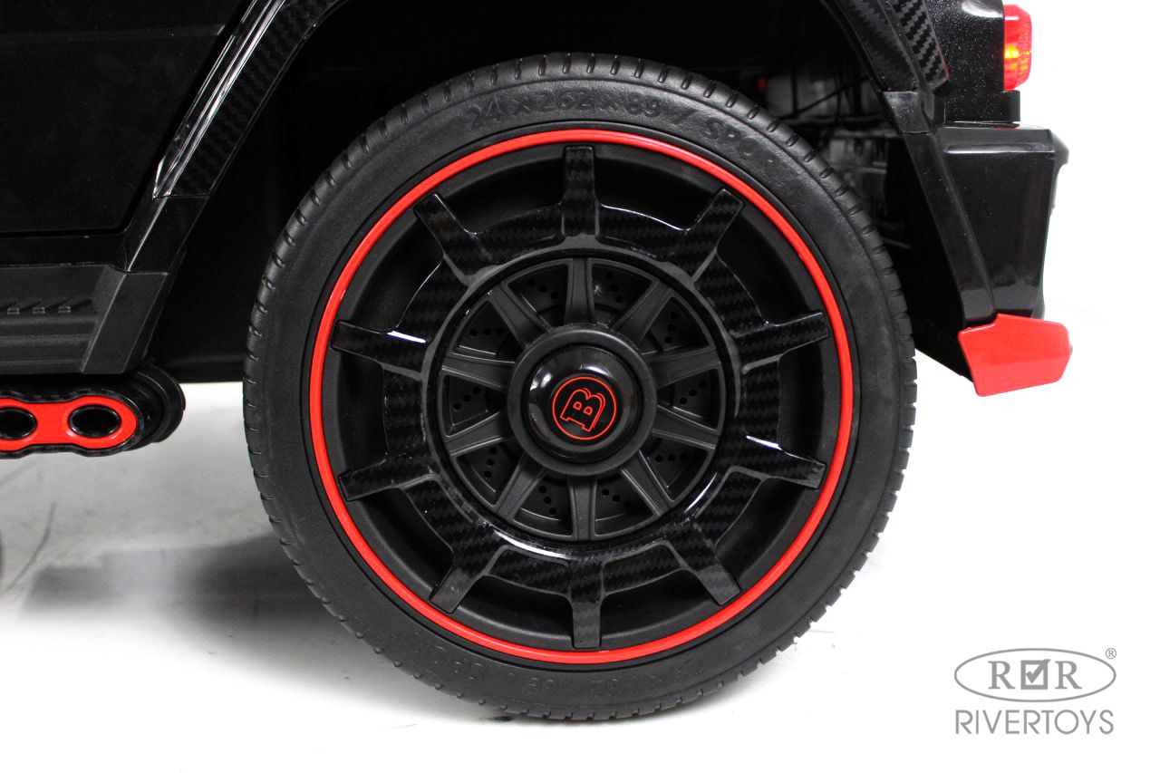 Электромобиль RIVERTOYS Mercedes Z777ZZ-BLACK С пультом ДУ - фото 11