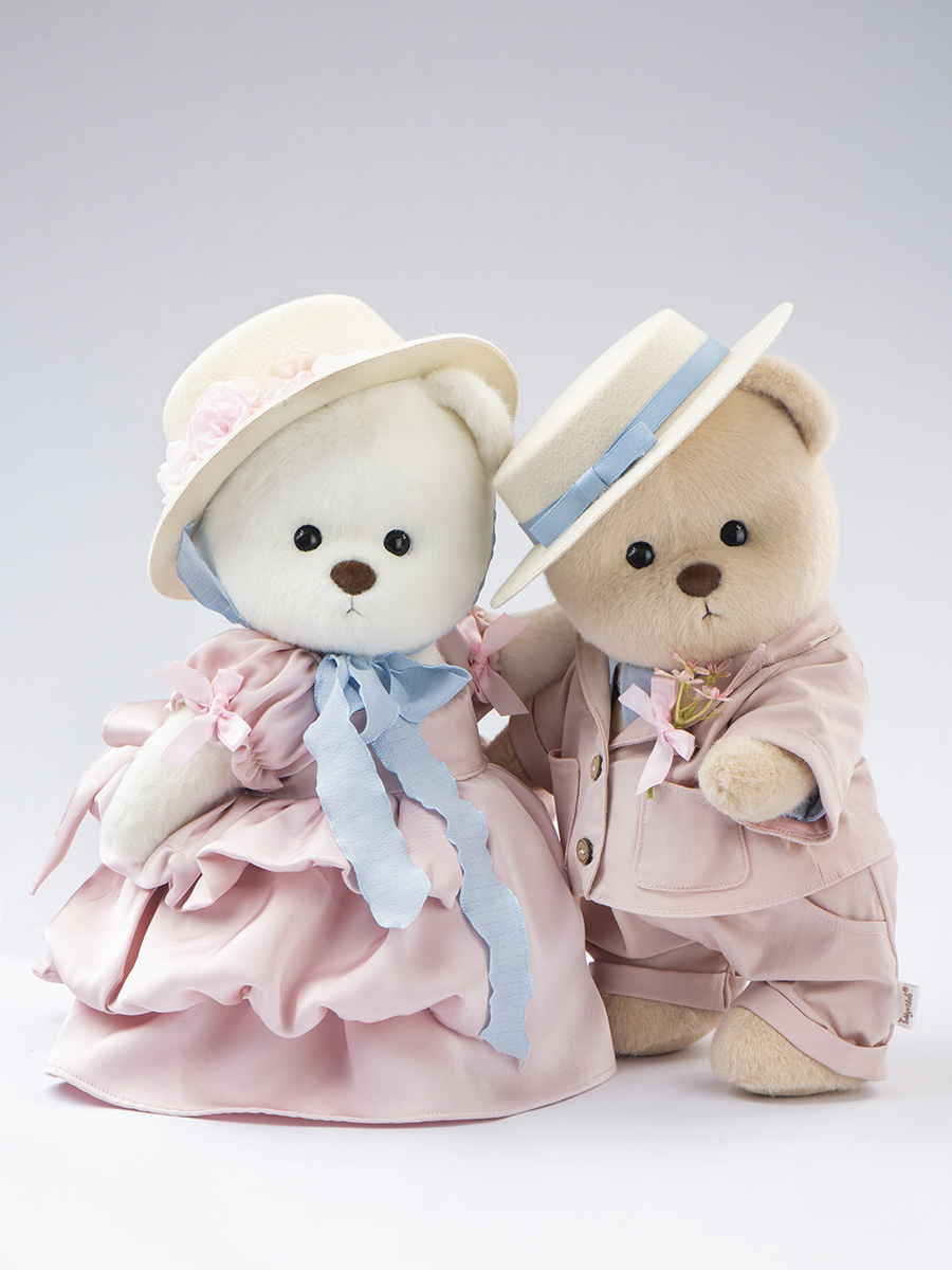 Мягкая игрушка TeddyTales Медведь Сладкая парочка M - фото 5