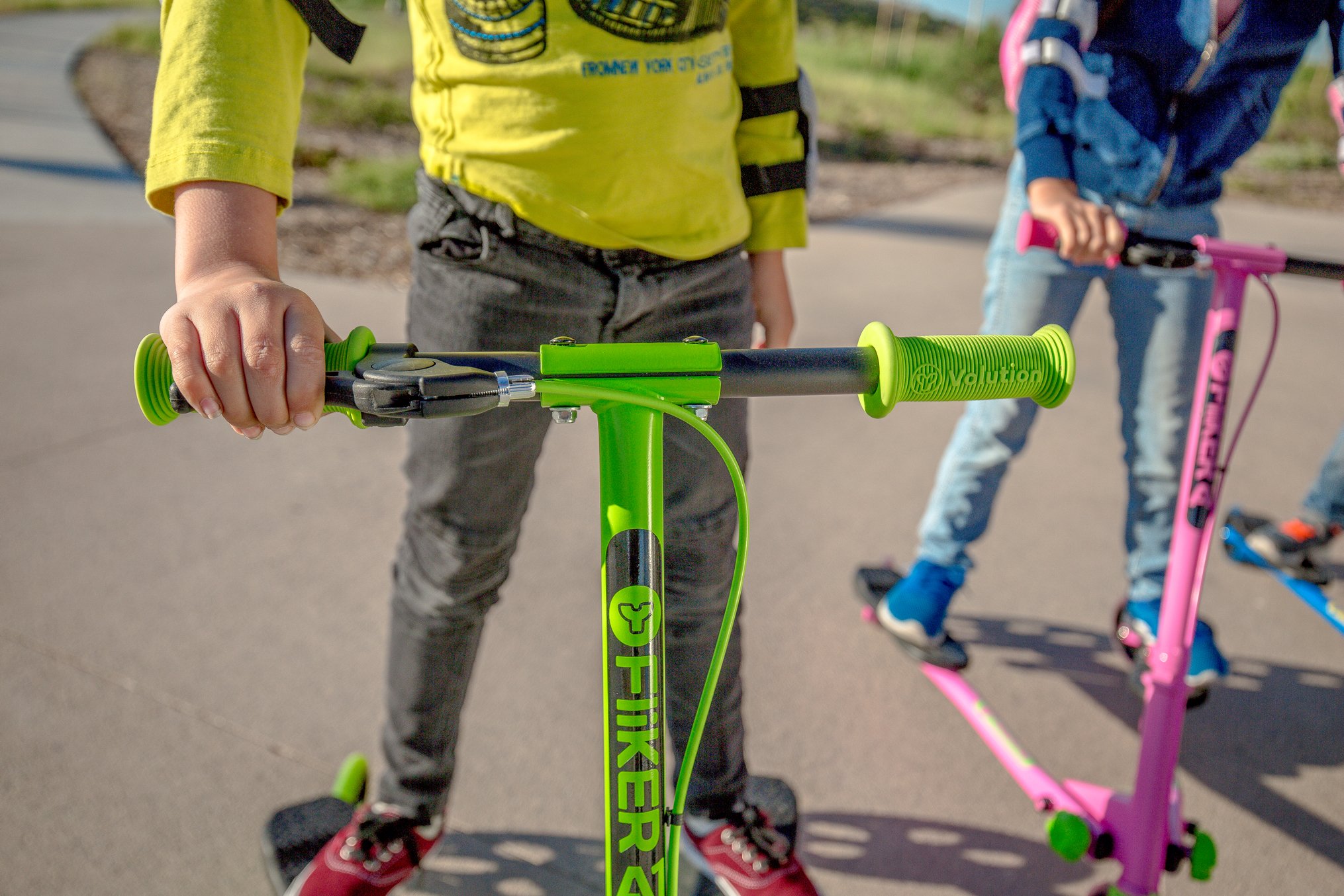 Самокат Yvolution трехколесный - фото 3