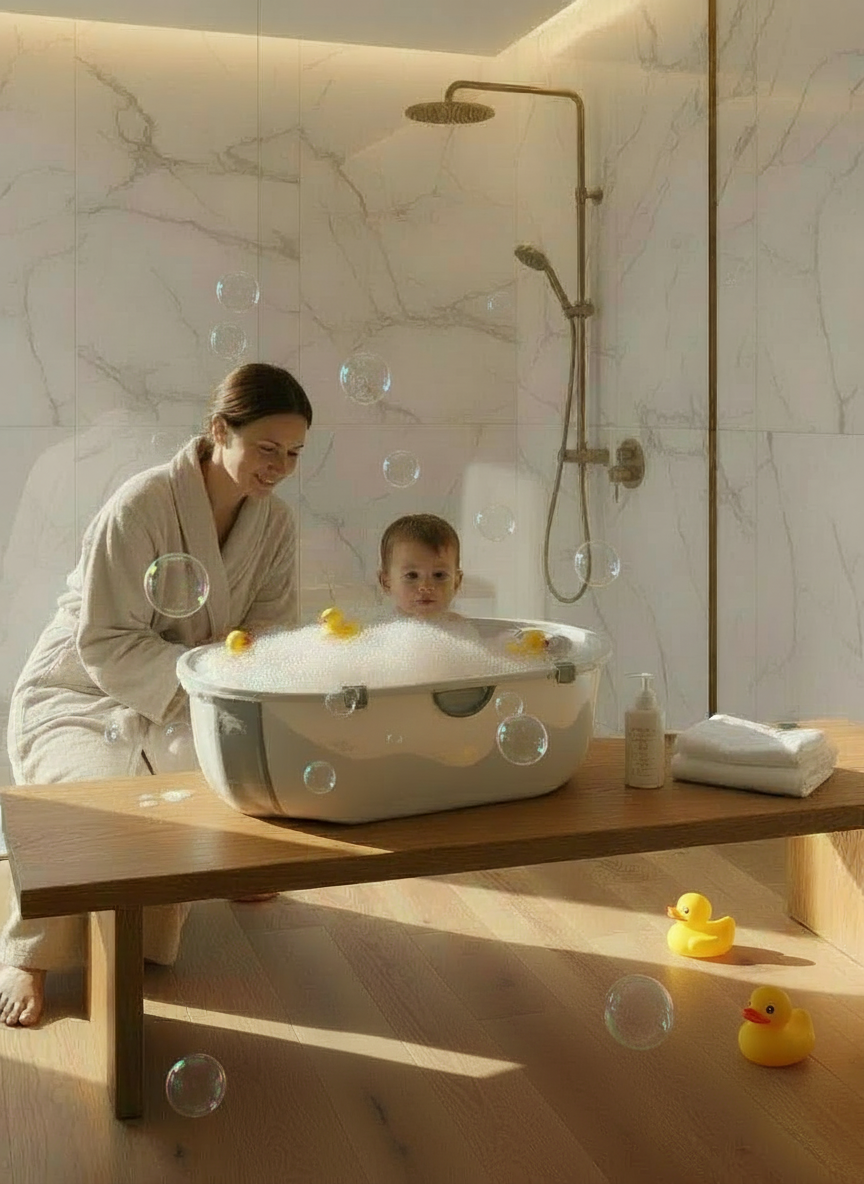 Ванночка NORVE складная серый - фото 8