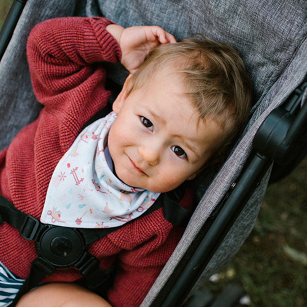 Нагрудник Babyono текстиль в ассортименте - фото 5