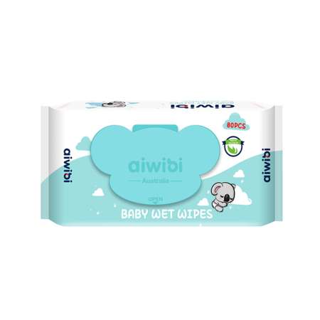 Влажные салфетки AIWIBI 80 шт.