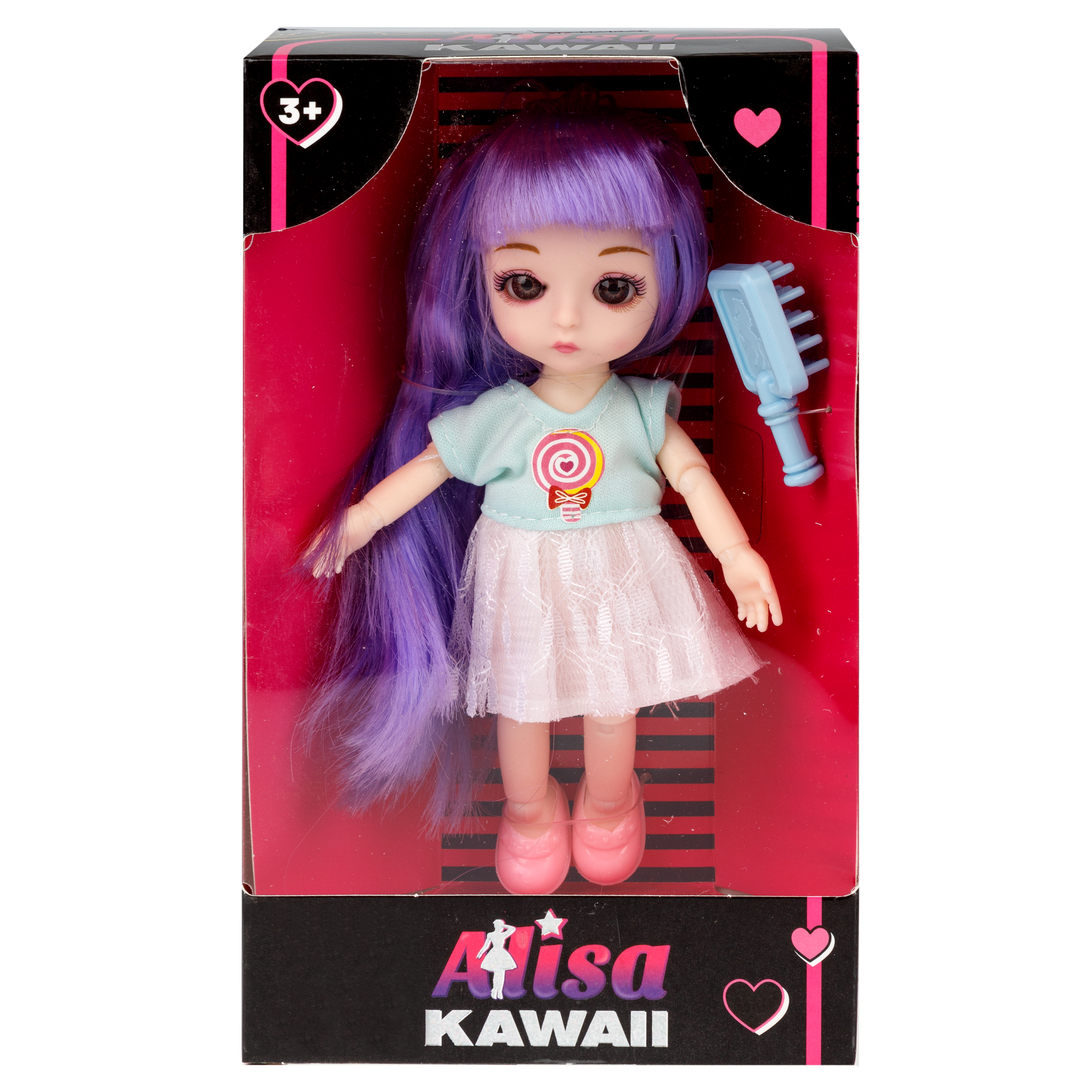 Кукла мини 1TOY Alisa Kawaii mini Т24352 - фото 16